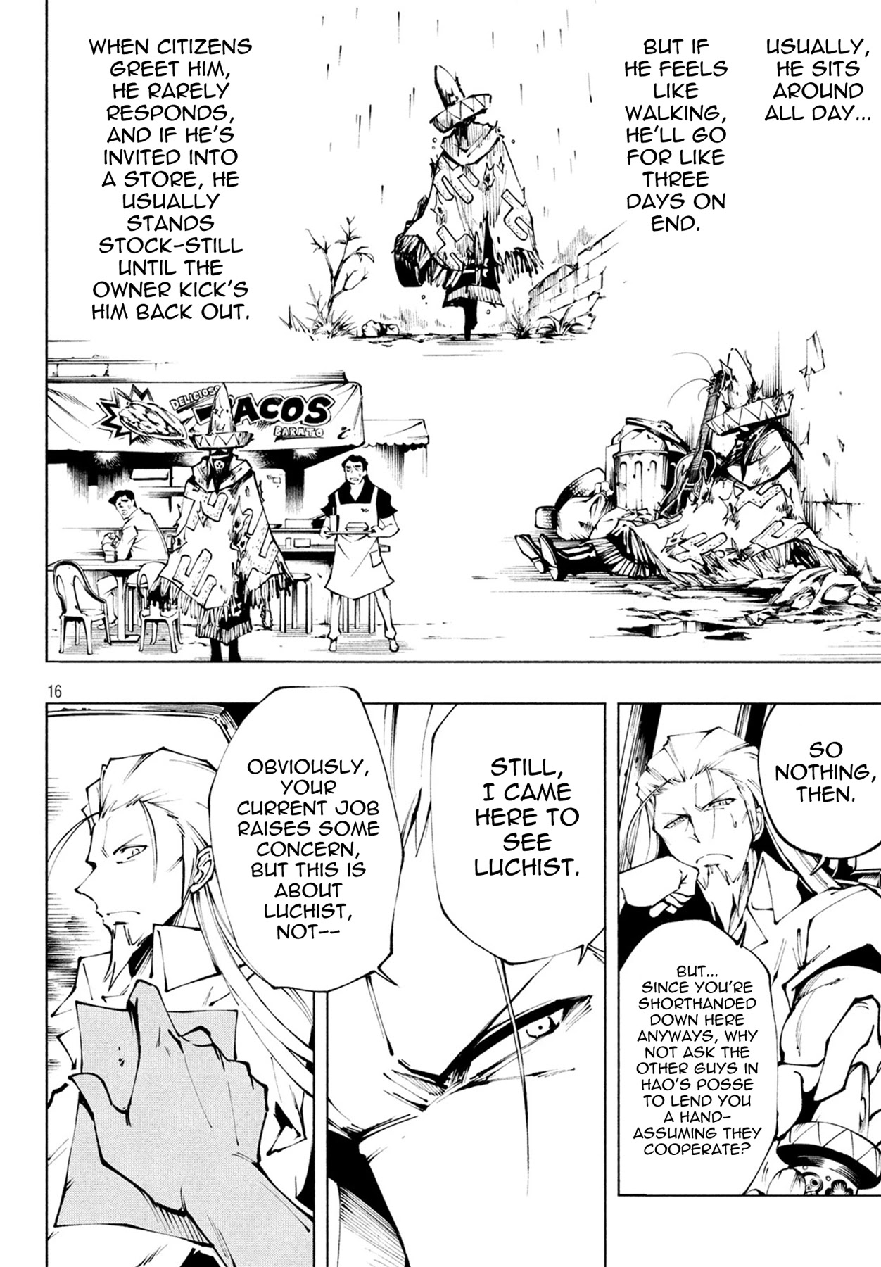 Shaman King: Marcos Chapter 2 page 16 - Chapter 2: Roots