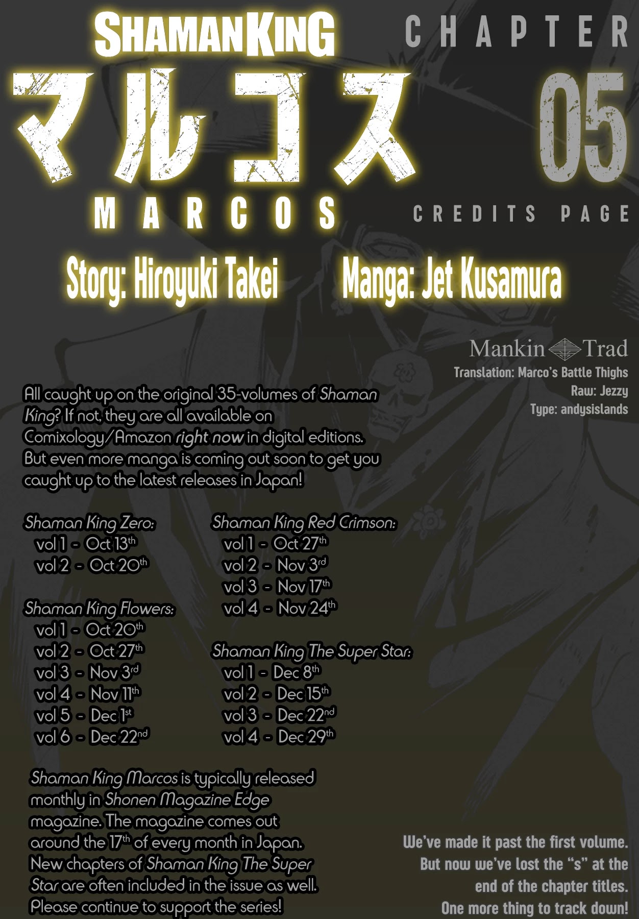 Shaman King: Marcos Chapter 5 page 1 - Chapter 5: La Muerte