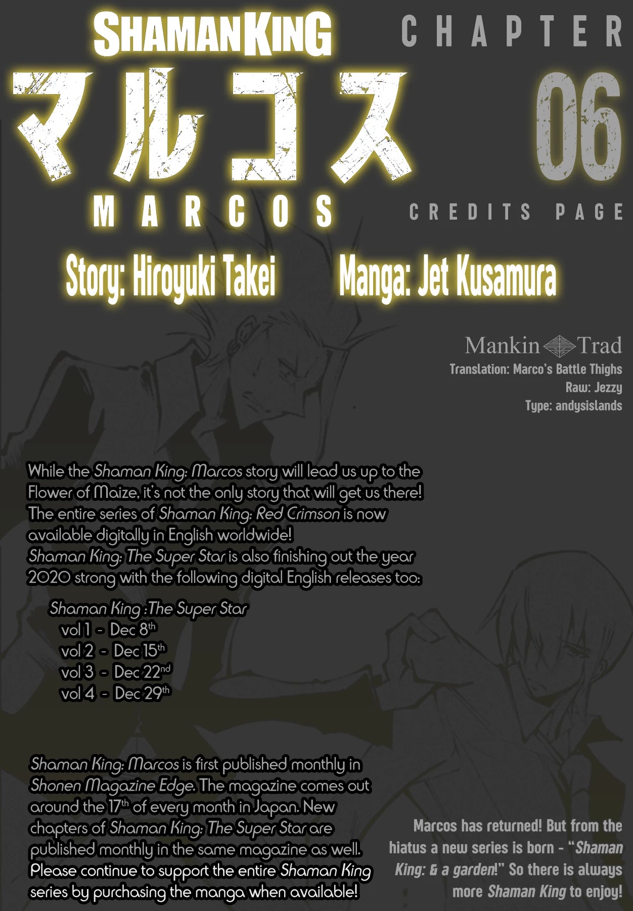 Shaman King: Marcos Chapter 6 page 1 - Chapter 6: Memory of Sicily