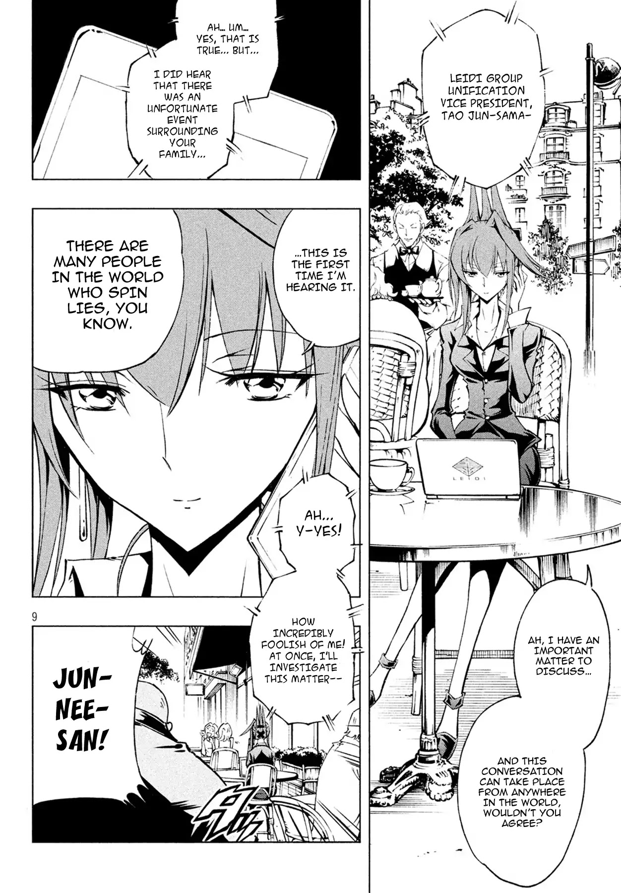 Shaman King: Red Crimson Chapter 1 page 10 - Chapter 1: Agent Jun