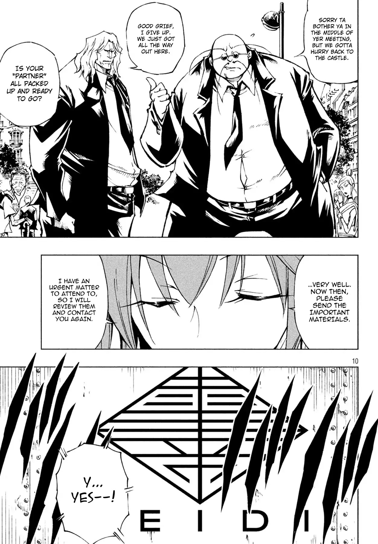 Shaman King: Red Crimson Chapter 1 page 11 - Chapter 1: Agent Jun