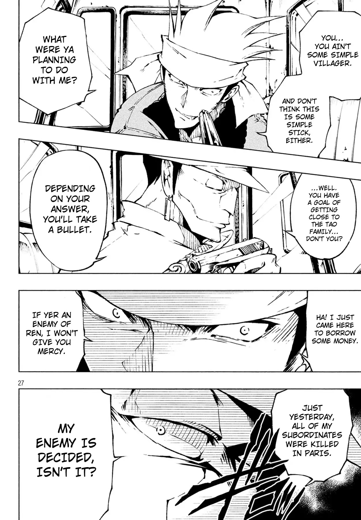 Shaman King: Red Crimson Chapter 1 page 26 - Chapter 1: Agent Jun