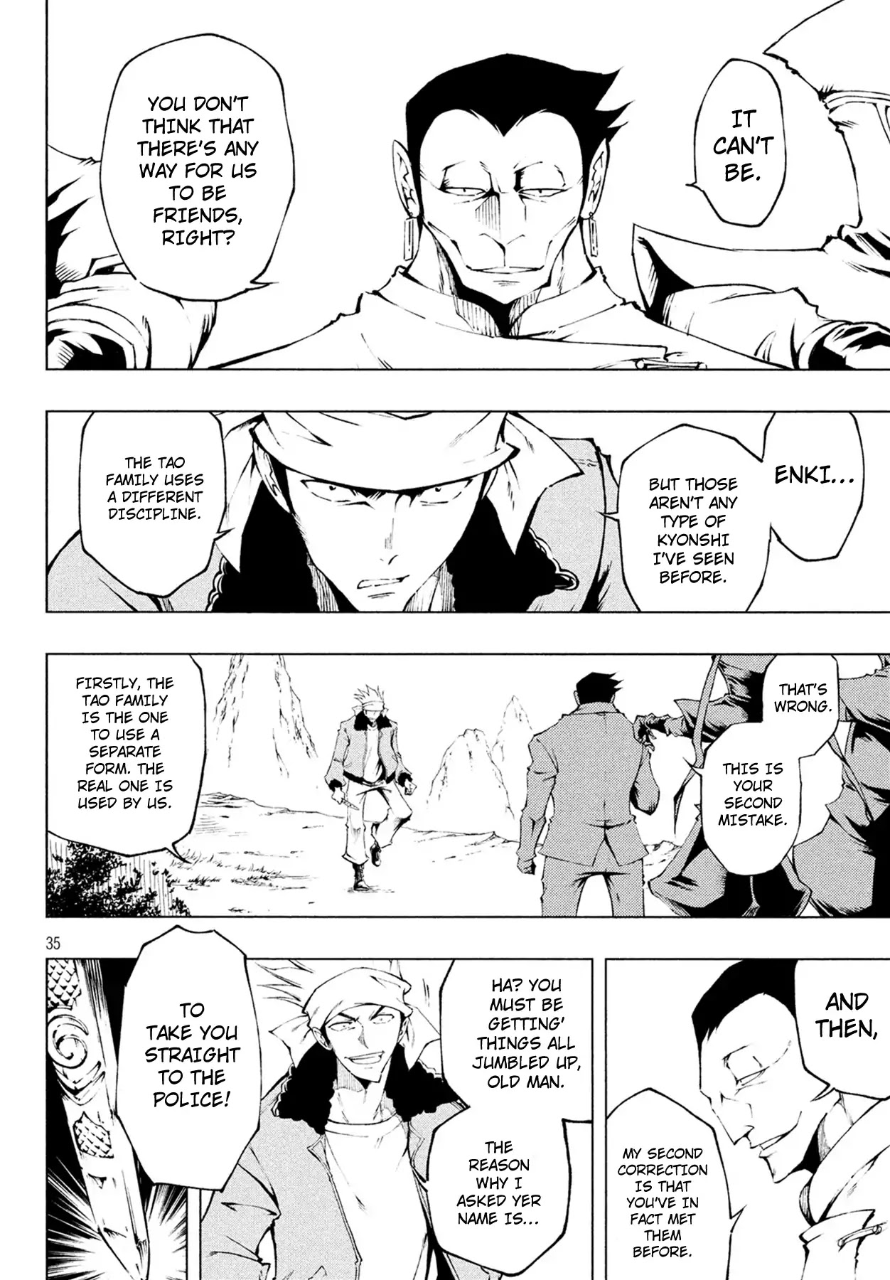 Shaman King: Red Crimson Chapter 1 page 33 - Chapter 1: Agent Jun