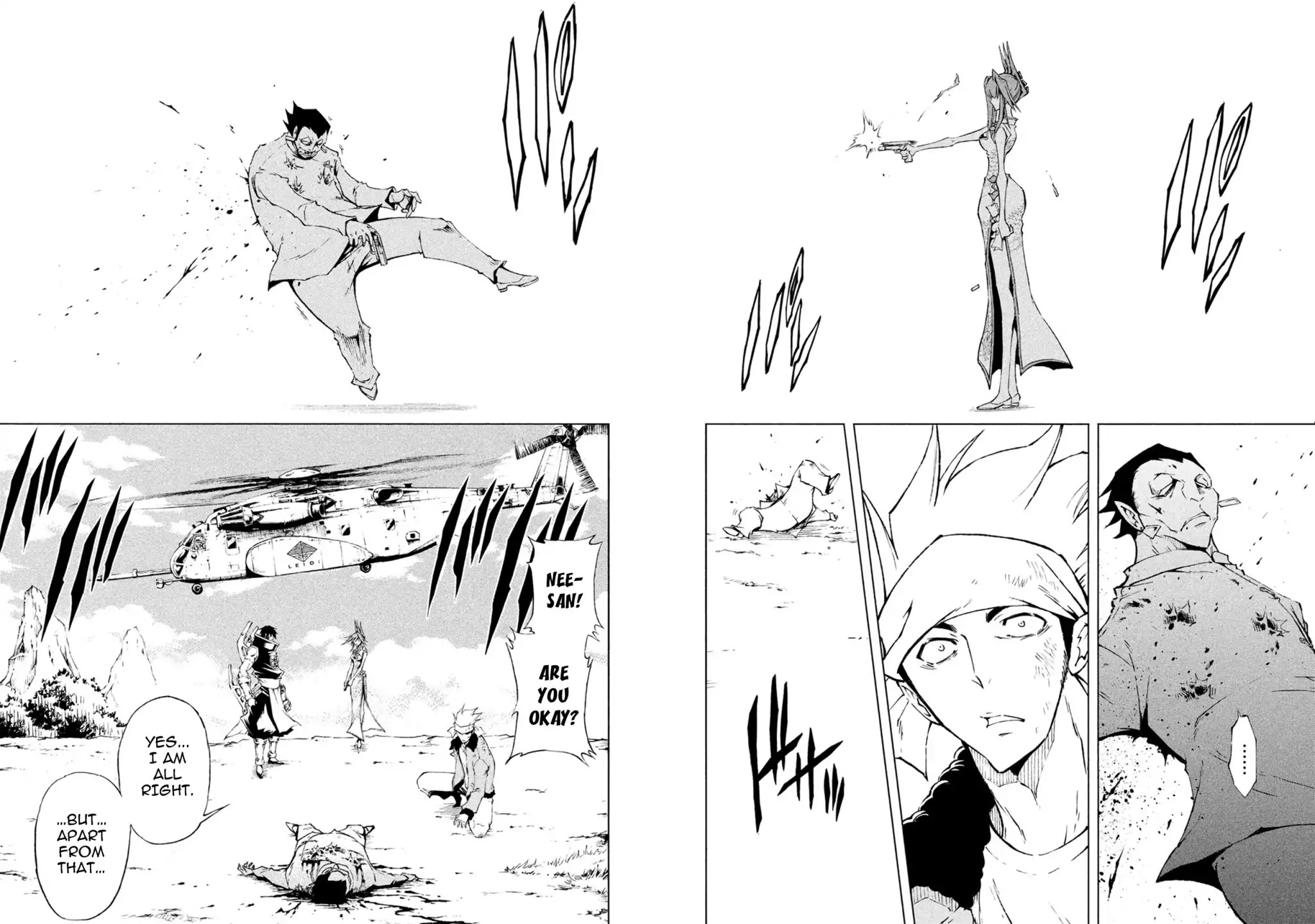 Shaman King: Red Crimson Chapter 1 page 42 - Chapter 1: Agent Jun