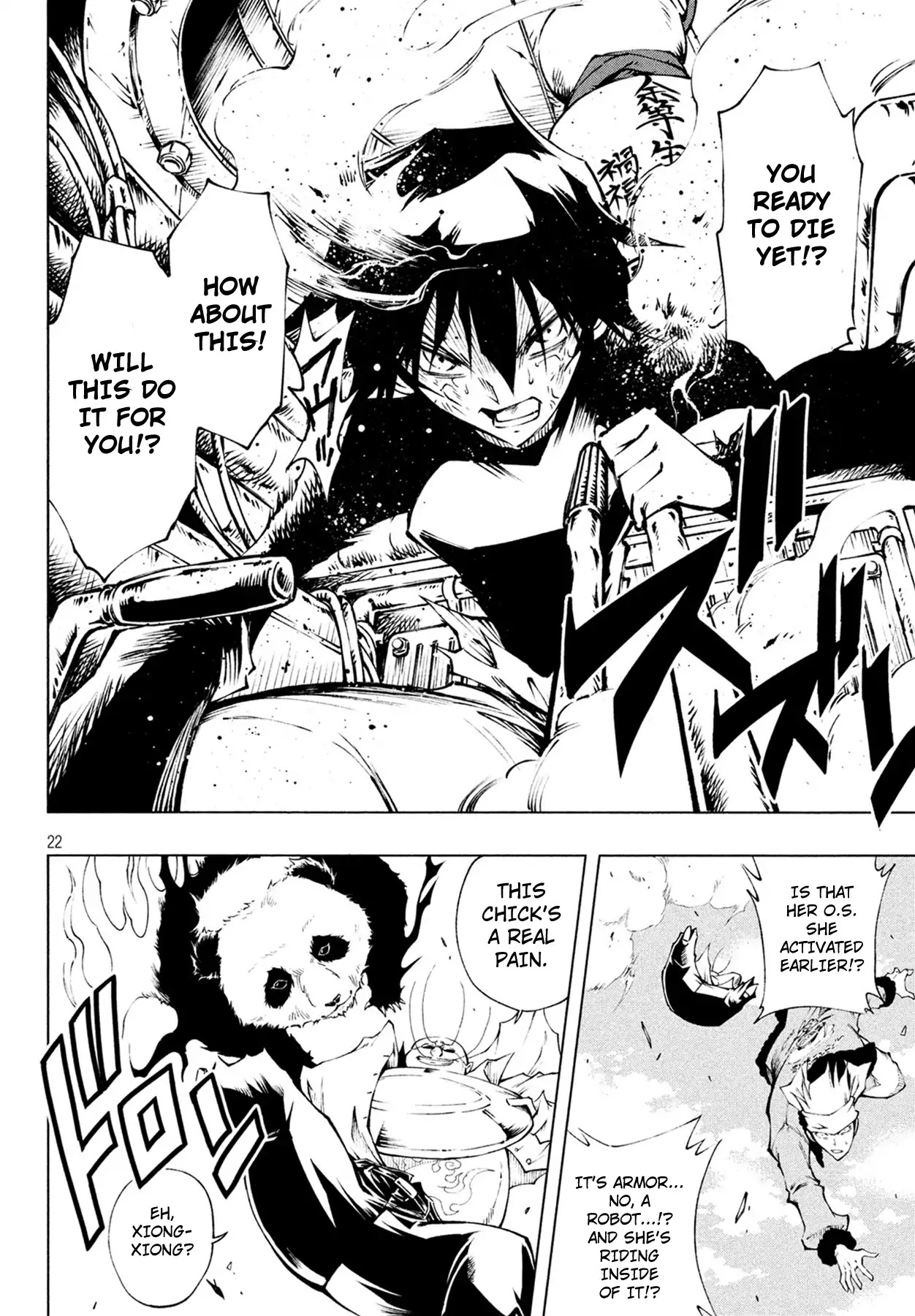 Shaman King: Red Crimson Chapter 2 page 19 - Chapter 2: K & H