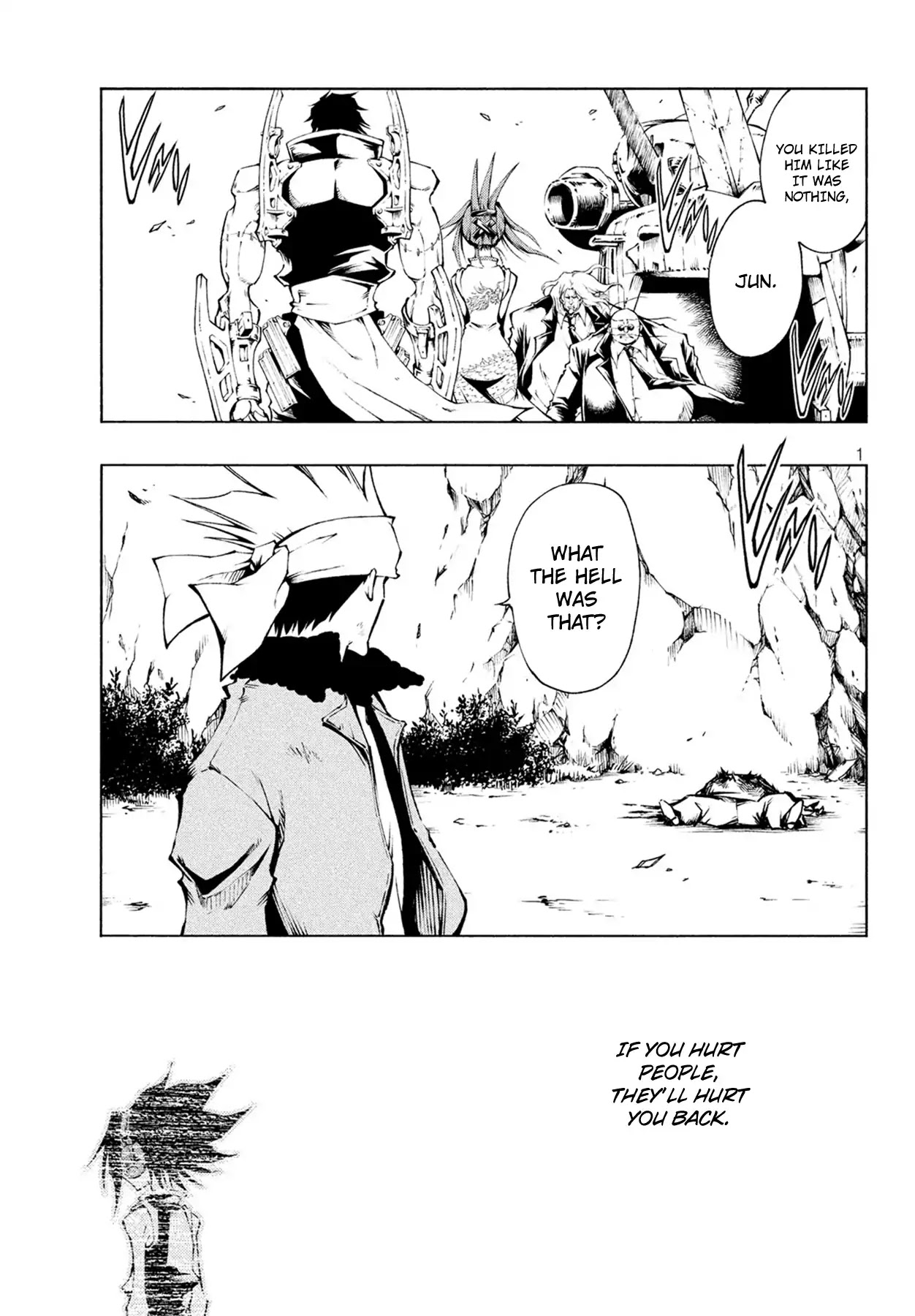 Shaman King: Red Crimson Chapter 2 page 2 - Chapter 2: K & H