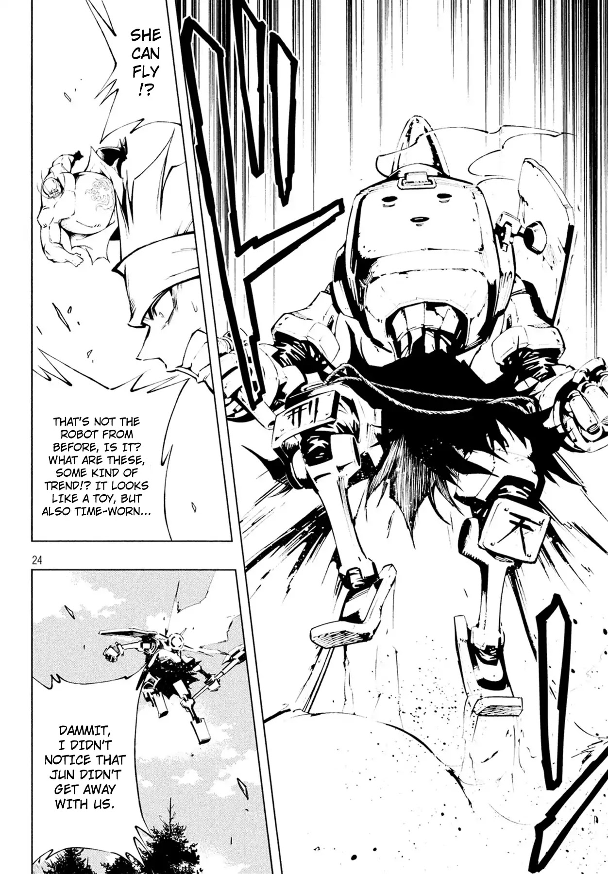 Shaman King: Red Crimson Chapter 2 page 21 - Chapter 2: K & H