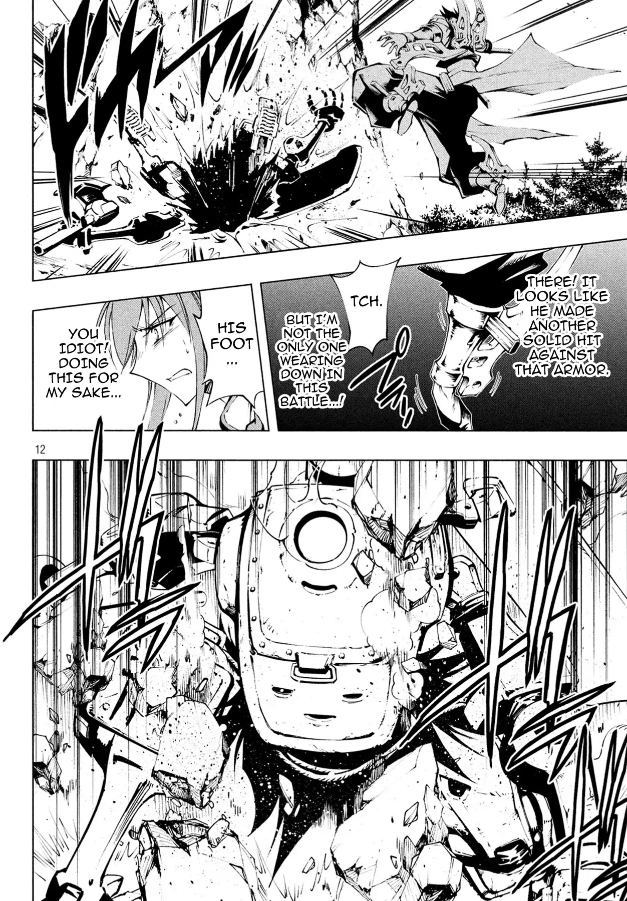 Shaman King: Red Crimson Chapter 3 page 12 - Chapter 3: Chains
