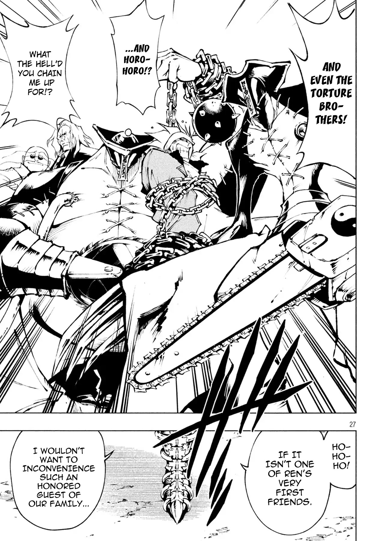 Shaman King: Red Crimson Chapter 3 page 24 - Chapter 3: Chains