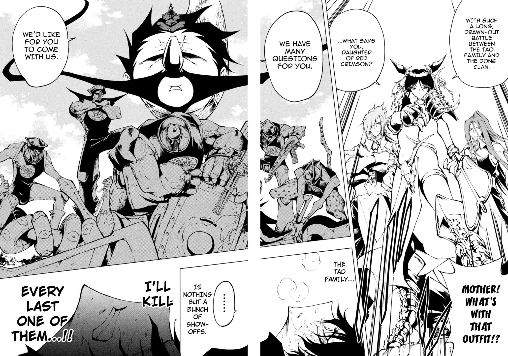 Shaman King: Red Crimson Chapter 3 page 25 - Chapter 3: Chains