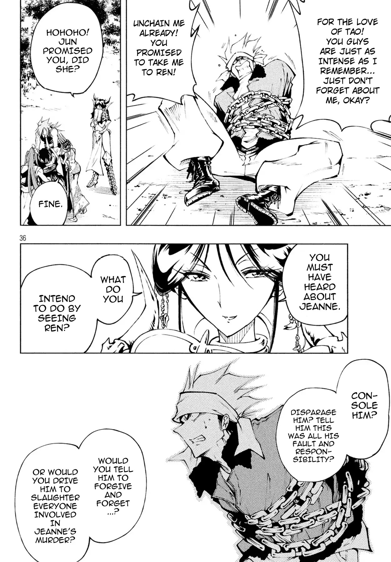 Shaman King: Red Crimson Chapter 3 page 30 - Chapter 3: Chains