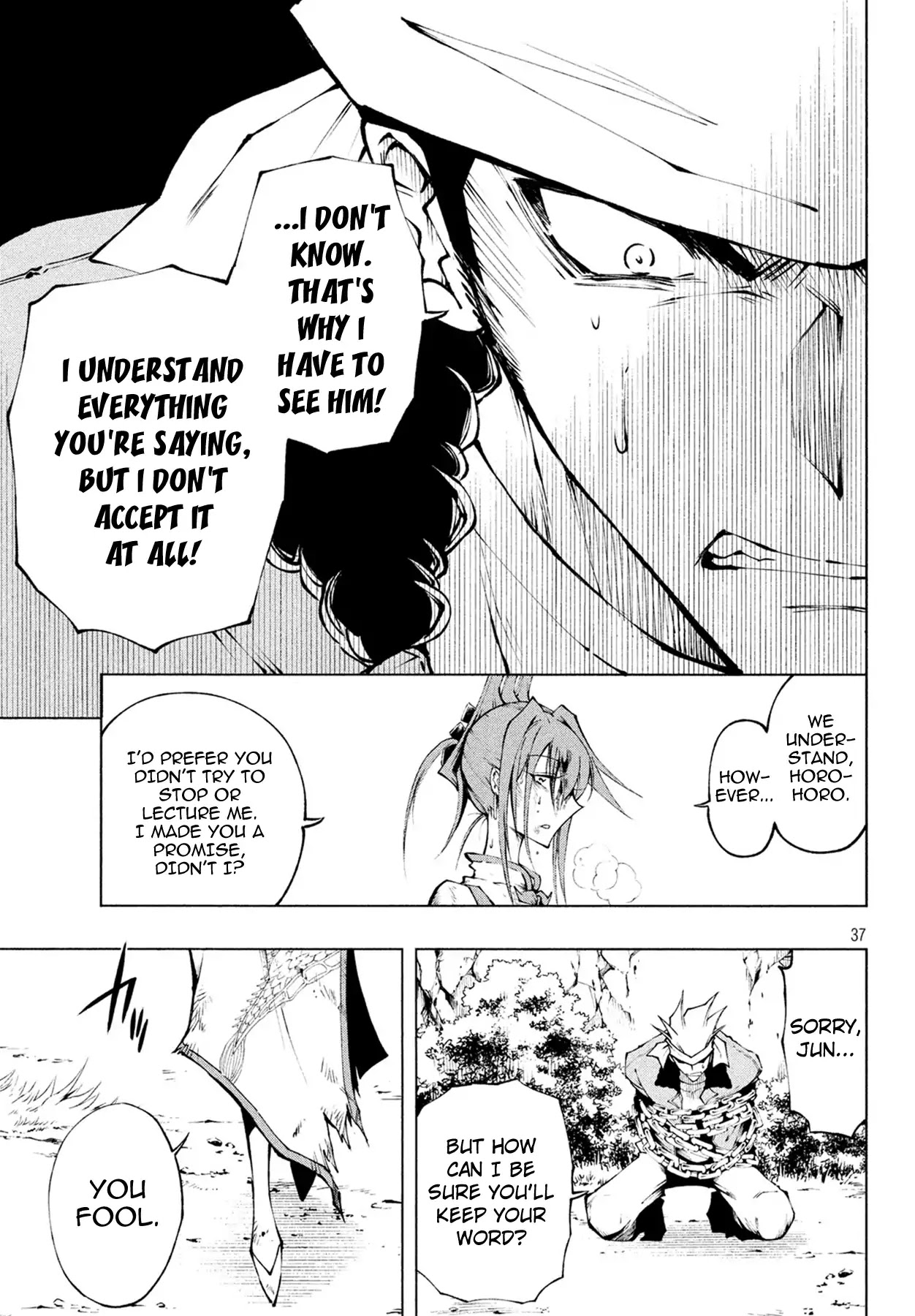 Shaman King: Red Crimson Chapter 3 page 31 - Chapter 3: Chains