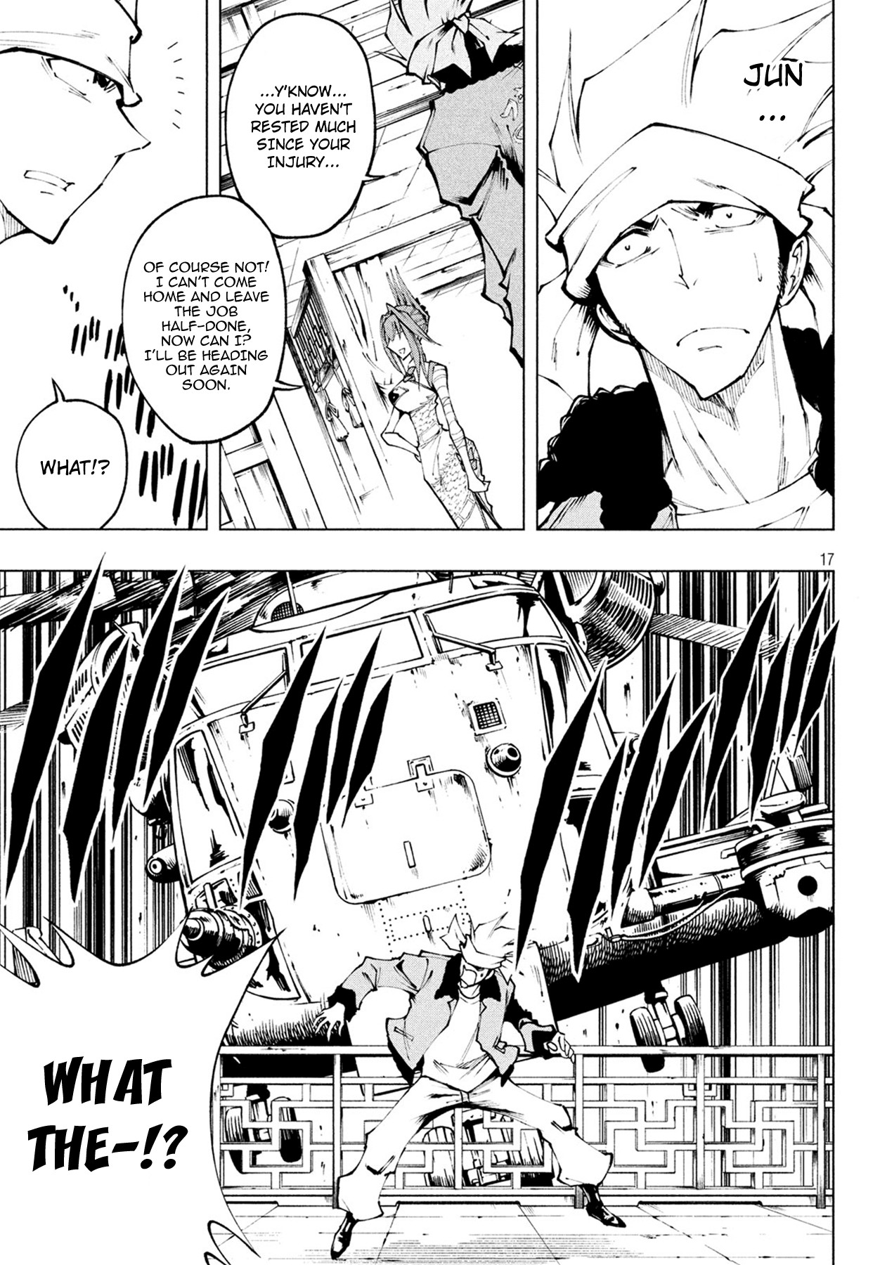 Shaman King: Red Crimson Chapter 5 page 16 - Chapter 5: Respawn