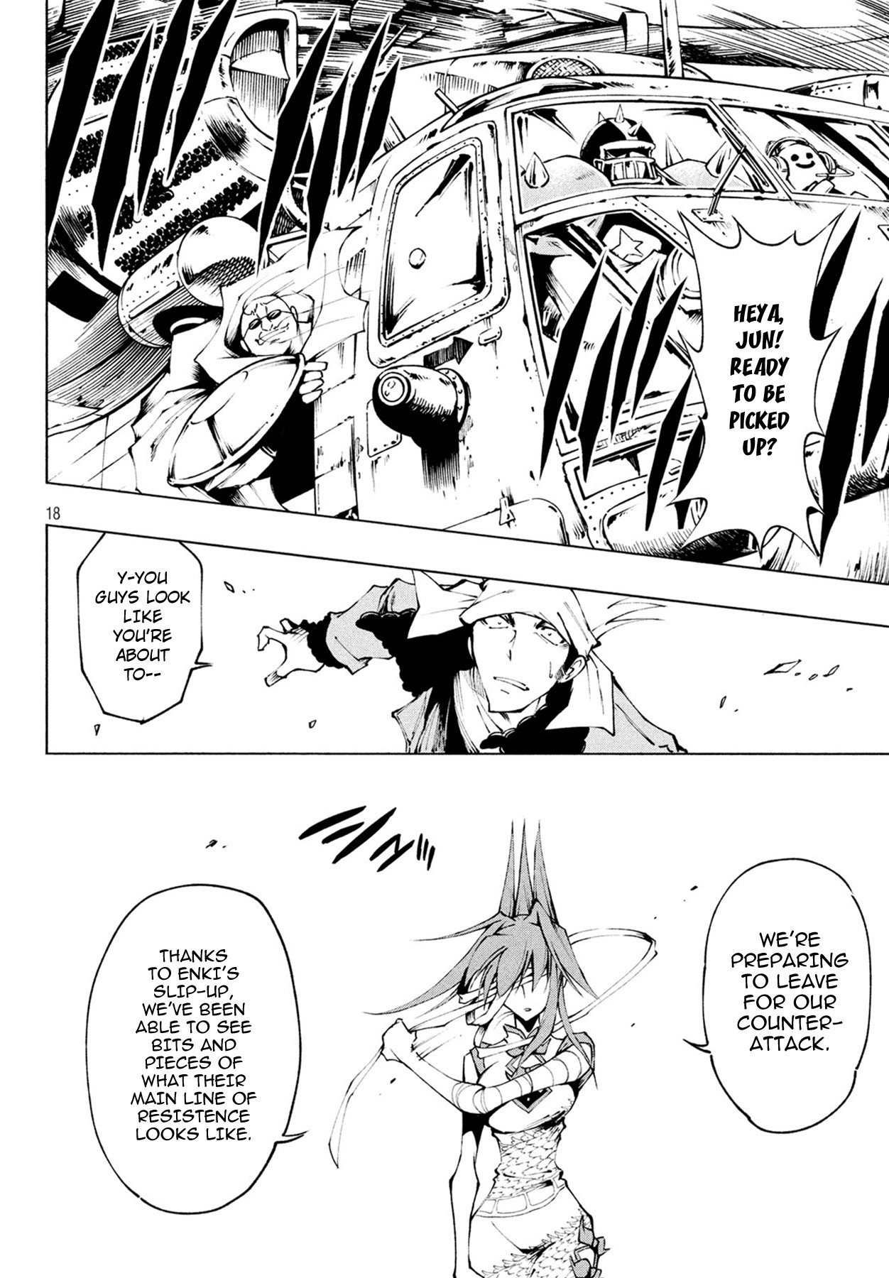 Shaman King: Red Crimson Chapter 5 page 17 - Chapter 5: Respawn