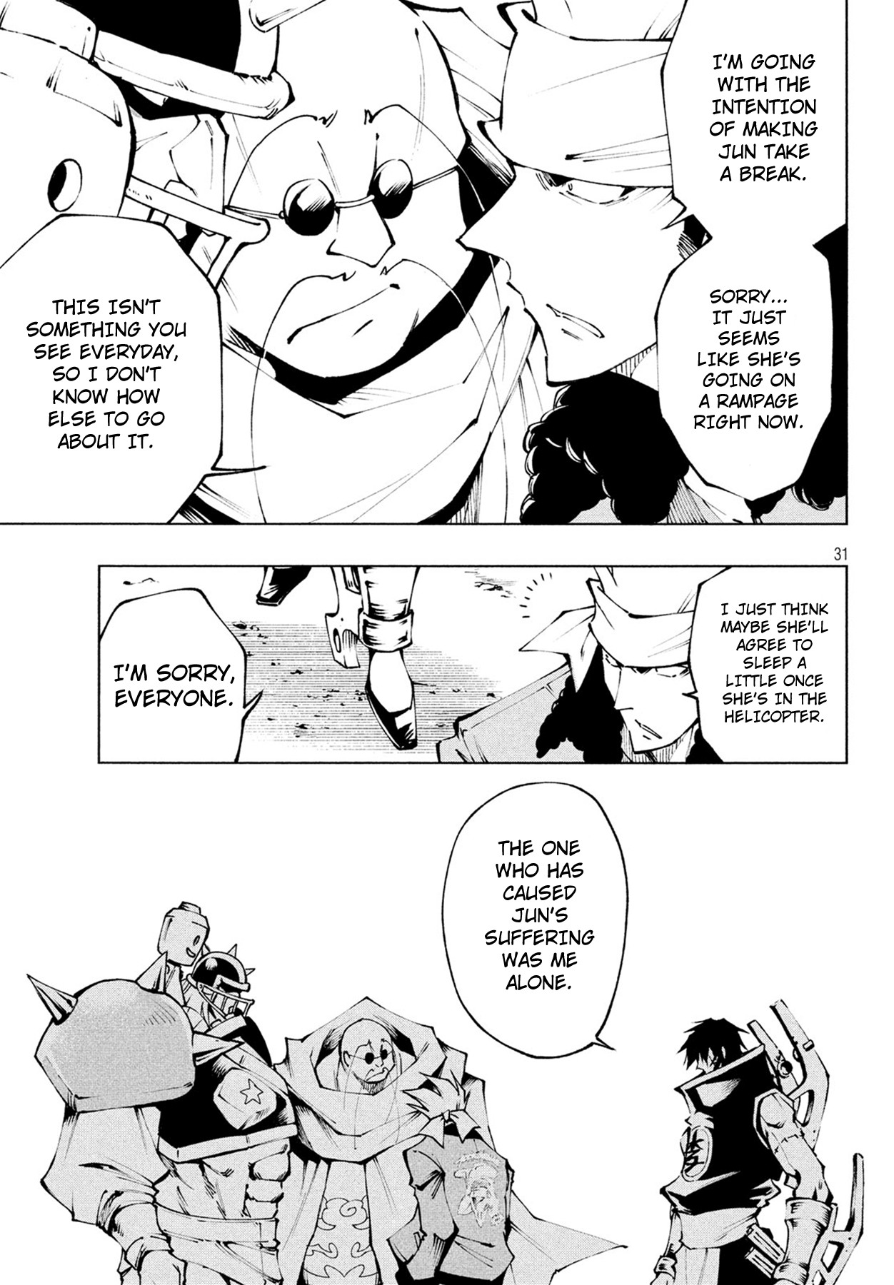 Shaman King: Red Crimson Chapter 5 page 28 - Chapter 5: Respawn