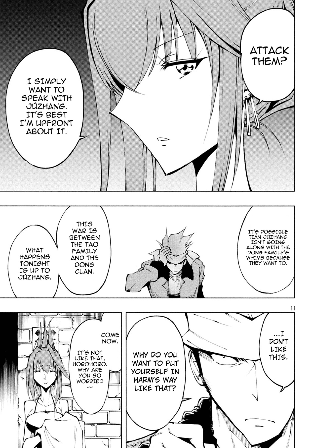 Shaman King: Red Crimson Chapter 6 page 13 - Chapter 6: Boomerang