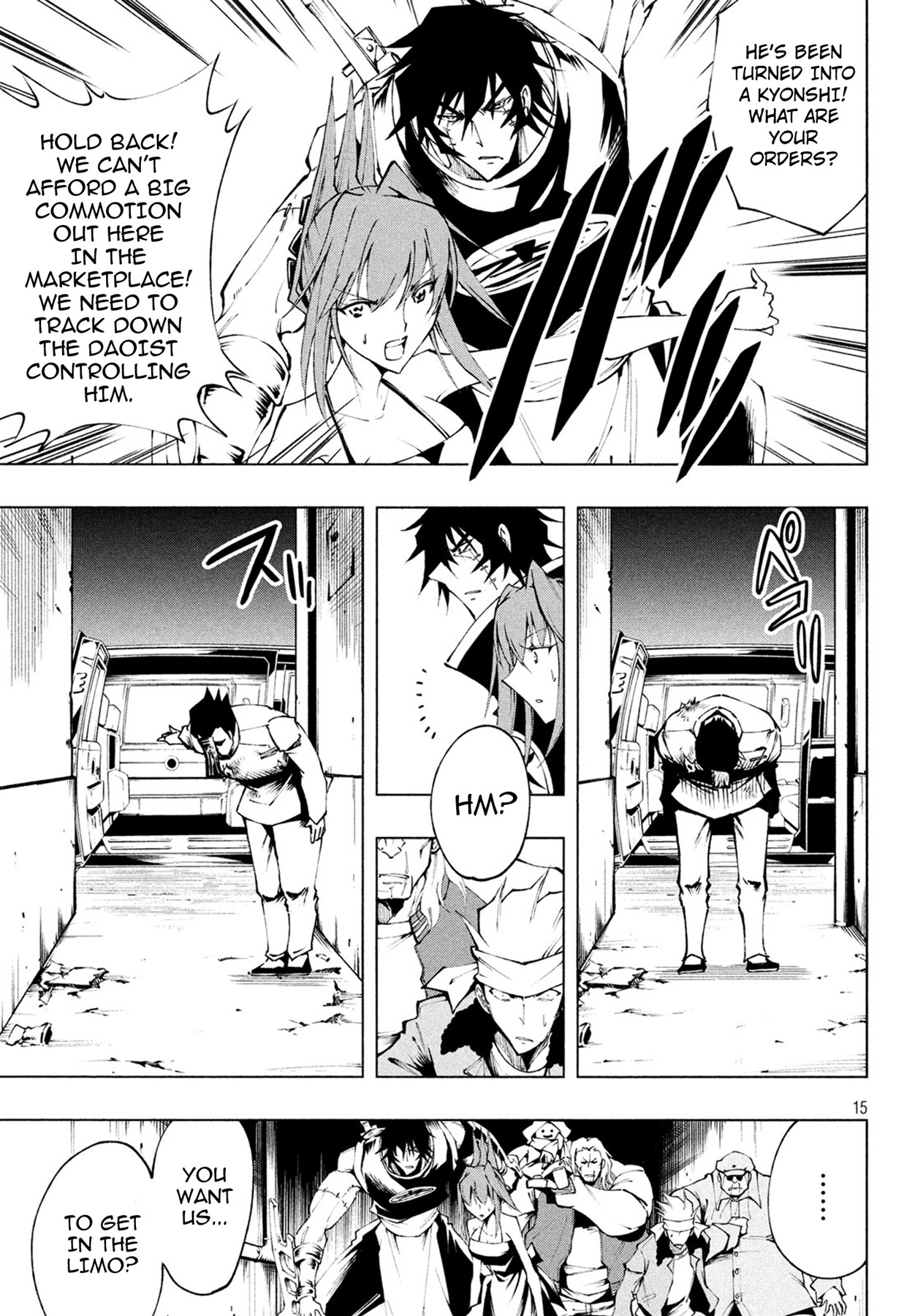 Shaman King: Red Crimson Chapter 6 page 17 - Chapter 6: Boomerang