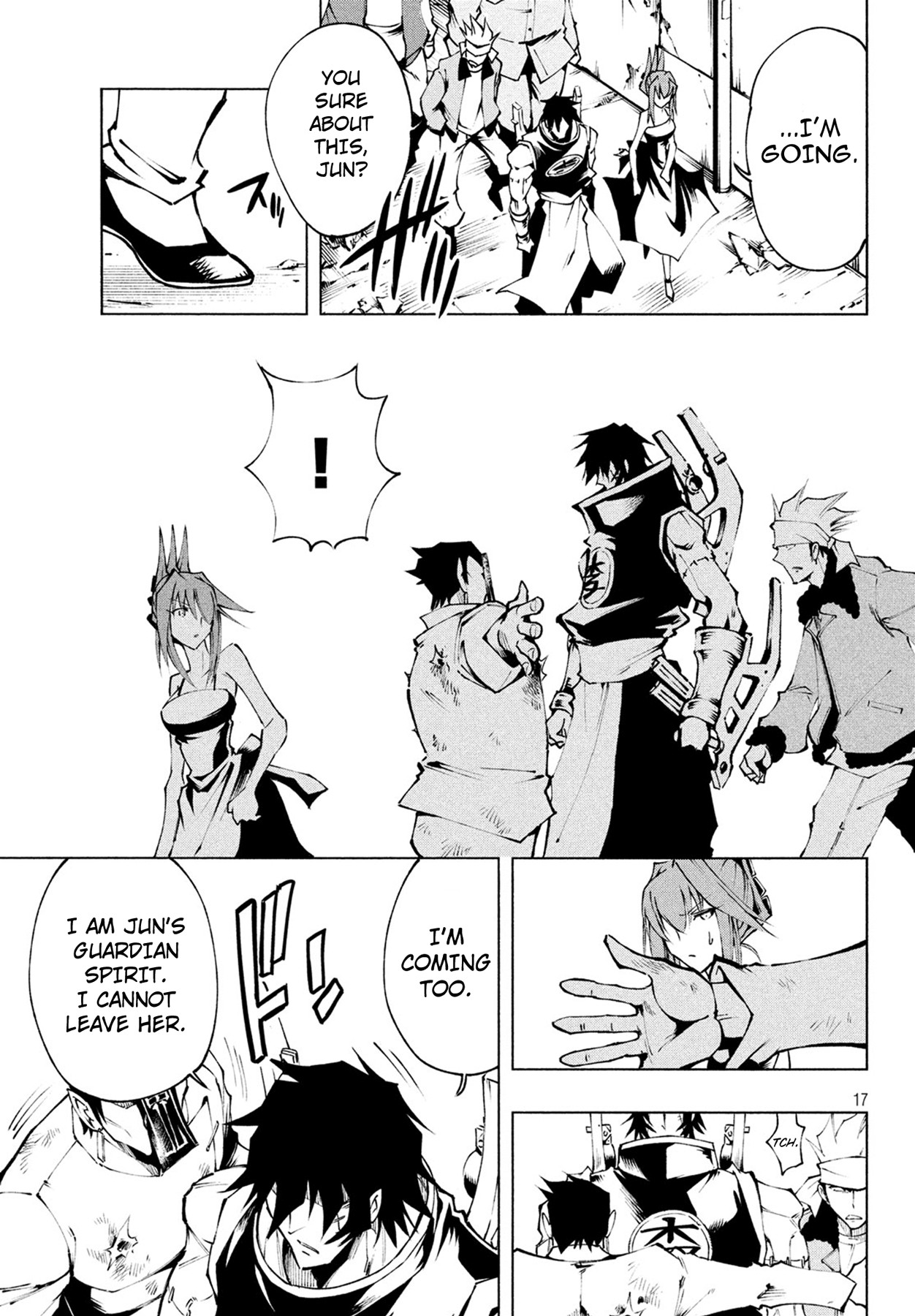 Shaman King: Red Crimson Chapter 6 page 19 - Chapter 6: Boomerang
