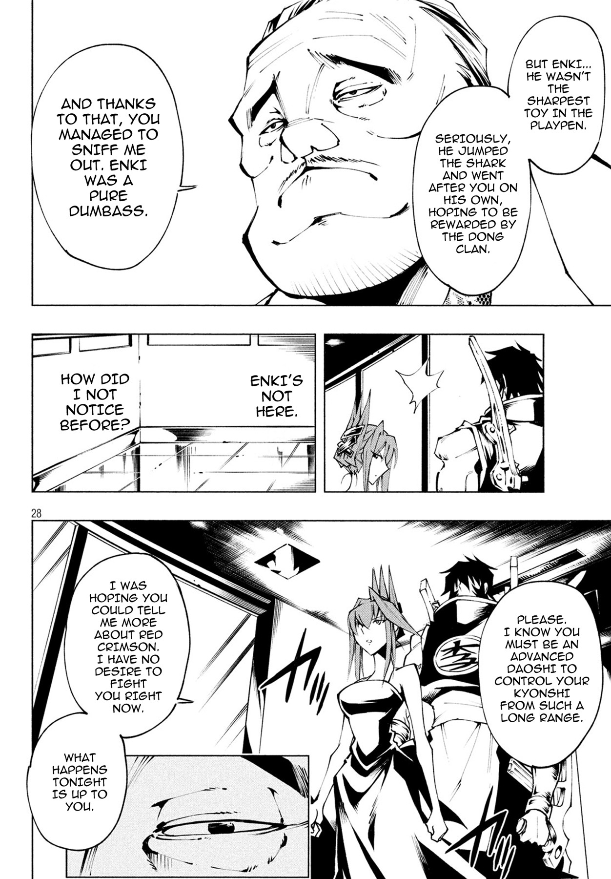 Shaman King: Red Crimson Chapter 6 page 30 - Chapter 6: Boomerang