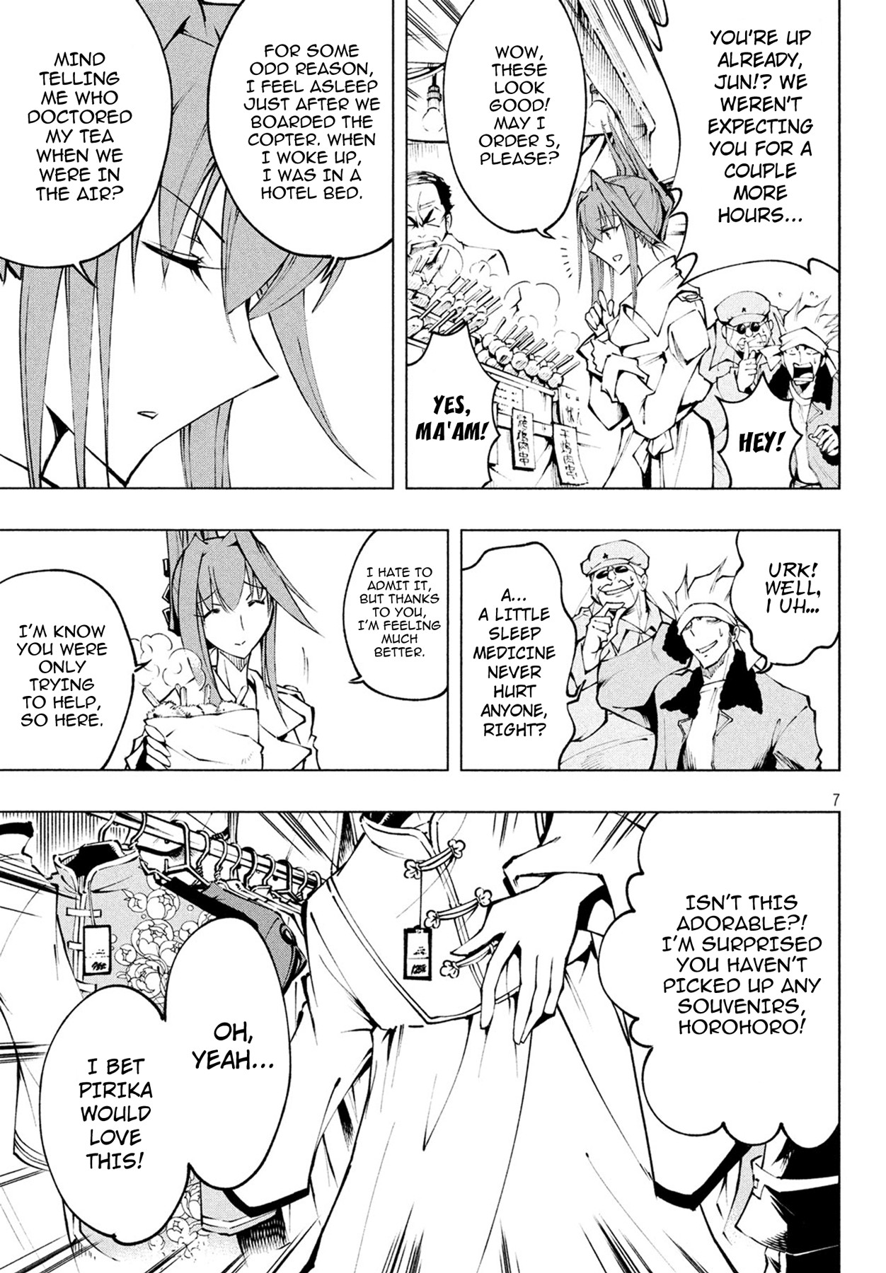 Shaman King: Red Crimson Chapter 6 page 9 - Chapter 6: Boomerang