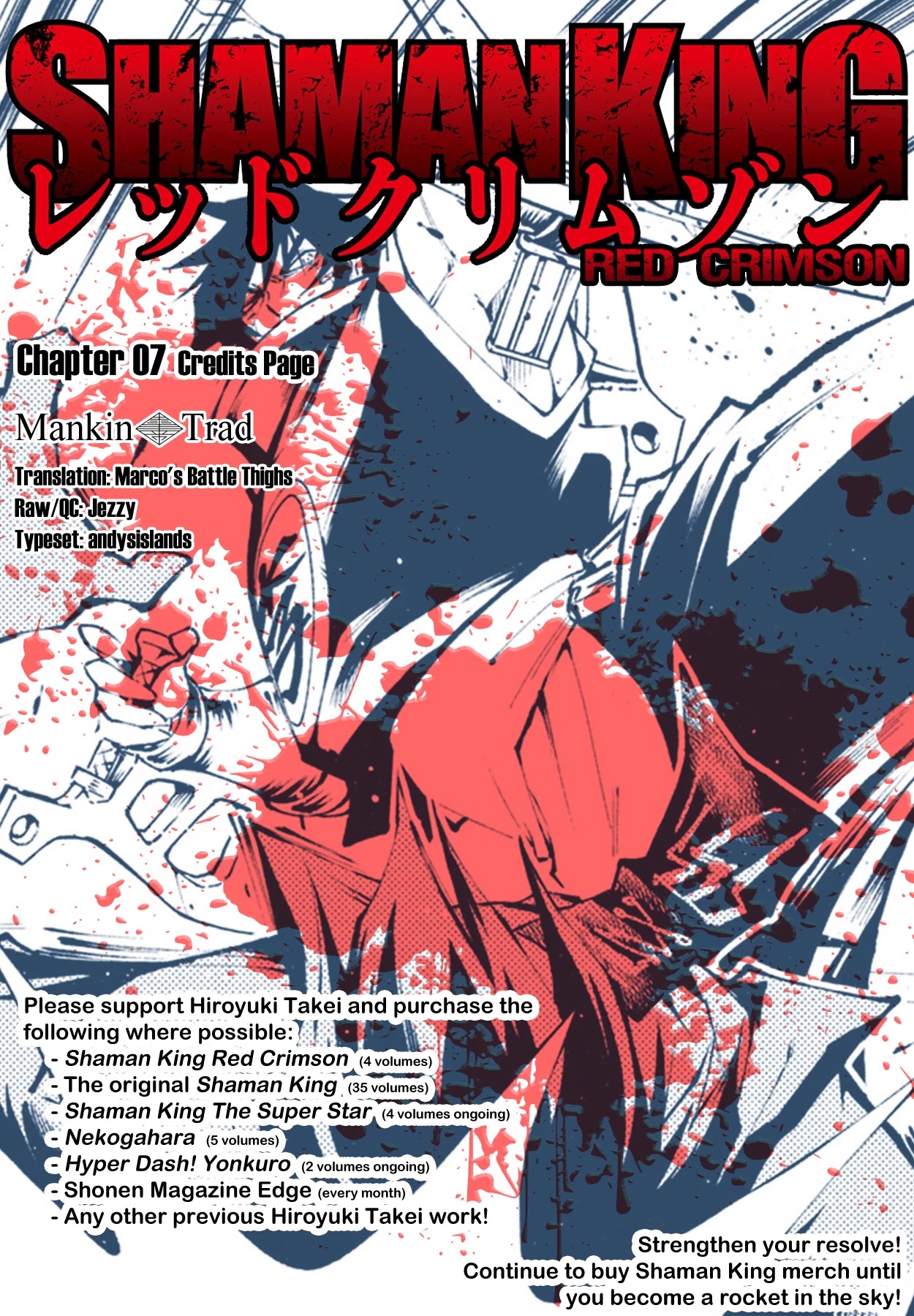 Shaman King: Red Crimson Chapter 7 page 1 - Chapter 7: Standby