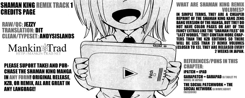 Shaman King: Remix Track Chapter 1 page 2 - Chapter 1: The Social Patchwork
