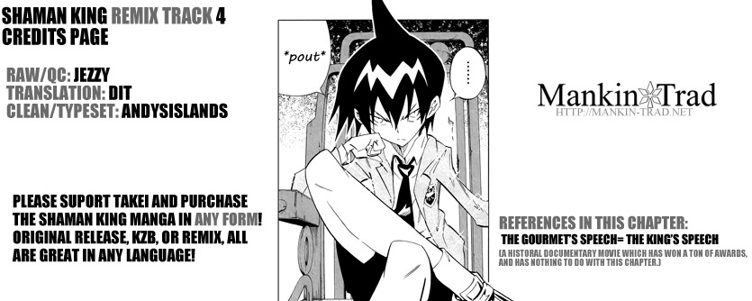 Shaman King: Remix Track Chapter 4 page 2 - Chapter 4: The Gourmet's Speech