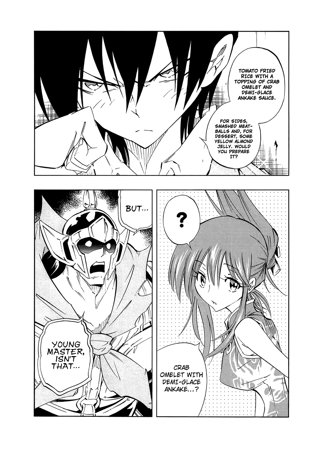 Shaman King: Remix Track Chapter 4 page 4 - Chapter 4: The Gourmet's Speech