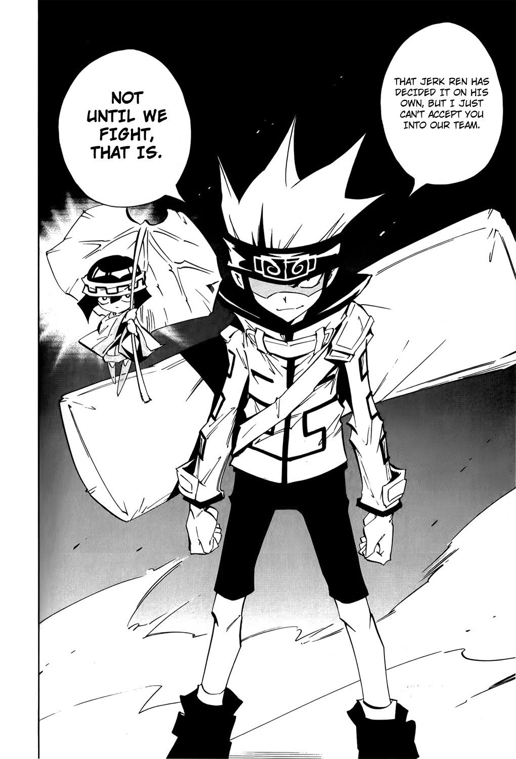 Shaman King: Remix Track Chapter 6 page 4 - Chapter 6: Gunfight at the OK Mall