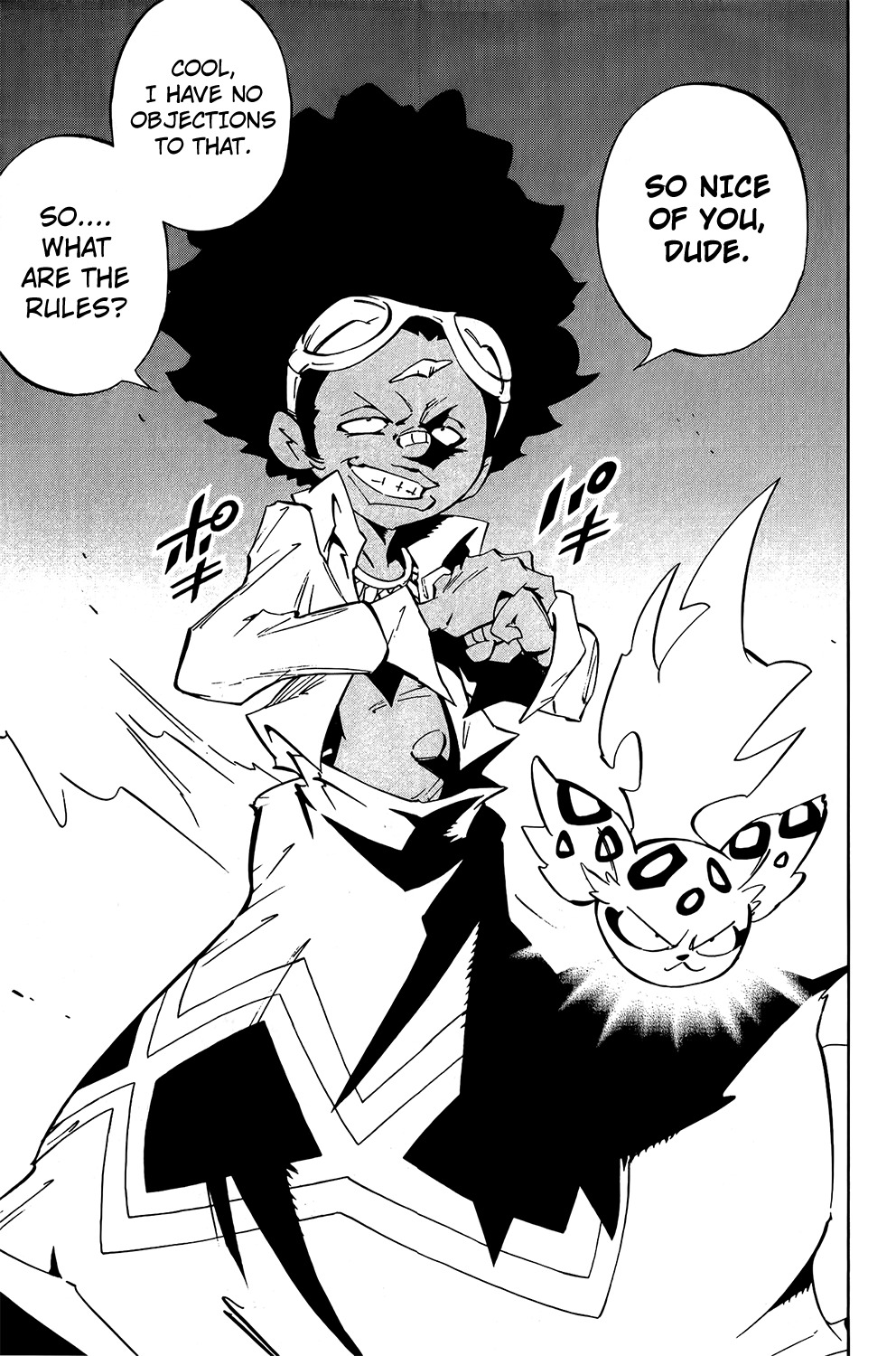 Shaman King: Remix Track Chapter 6 page 5 - Chapter 6: Gunfight at the OK Mall