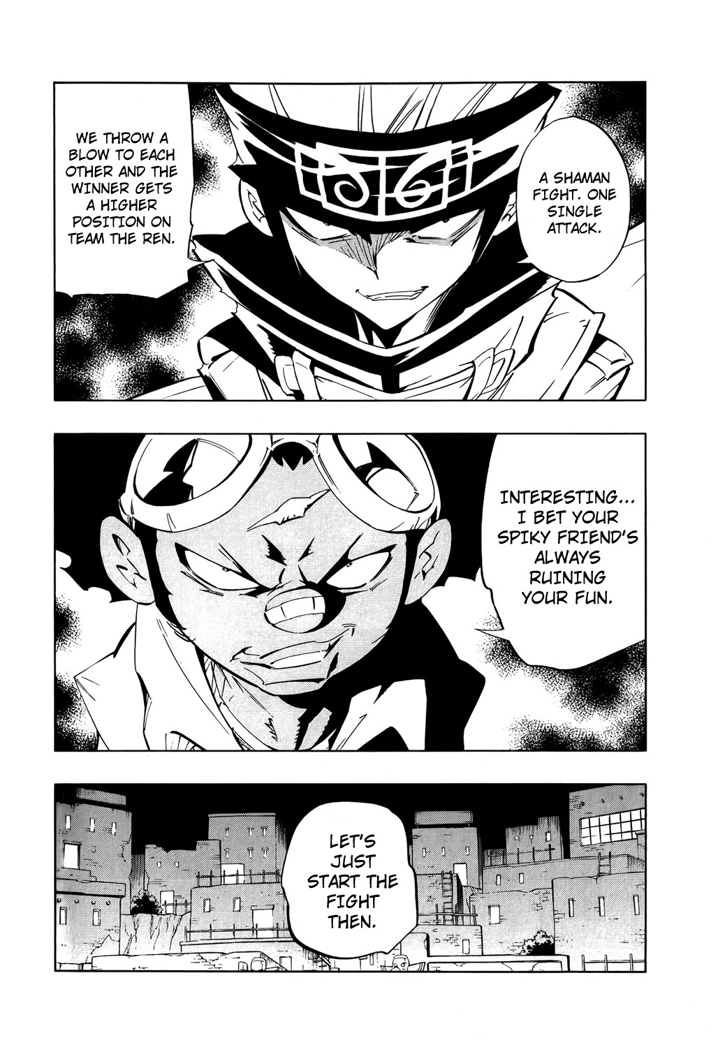Shaman King: Remix Track Chapter 6 page 6 - Chapter 6: Gunfight at the OK Mall