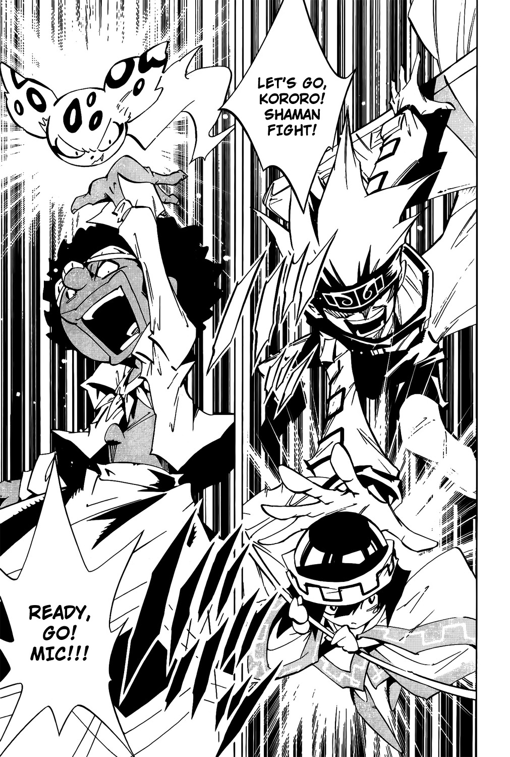 Shaman King: Remix Track Chapter 6 page 7 - Chapter 6: Gunfight at the OK Mall