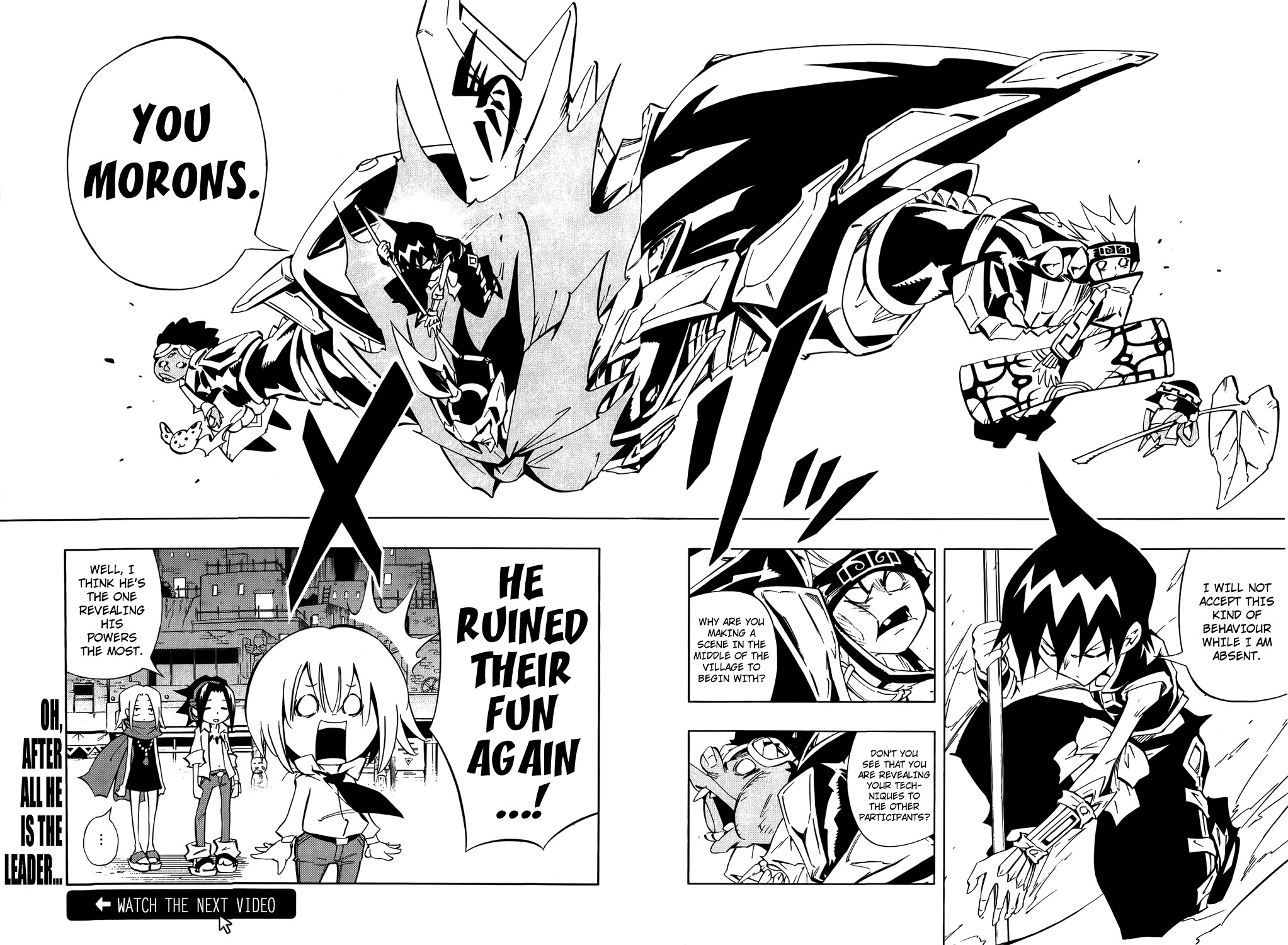 Shaman King: Remix Track Chapter 6 page 8 - Chapter 6: Gunfight at the OK Mall