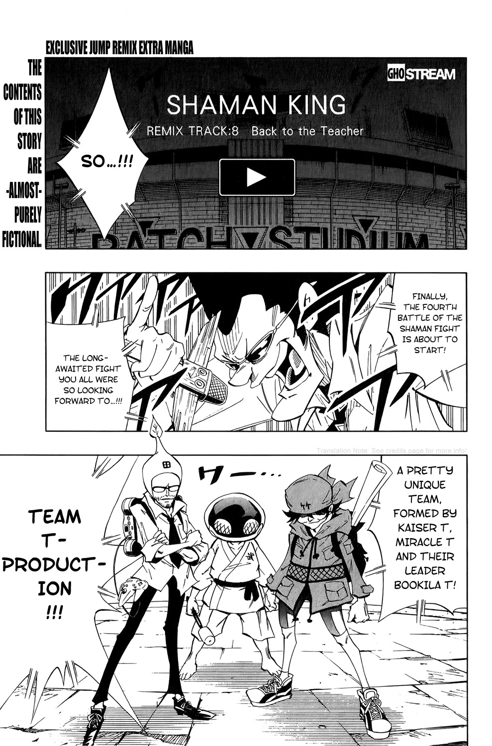 Shaman King: Remix Track Chapter 8 page 4 - Chapter 8: Back to the Teacher