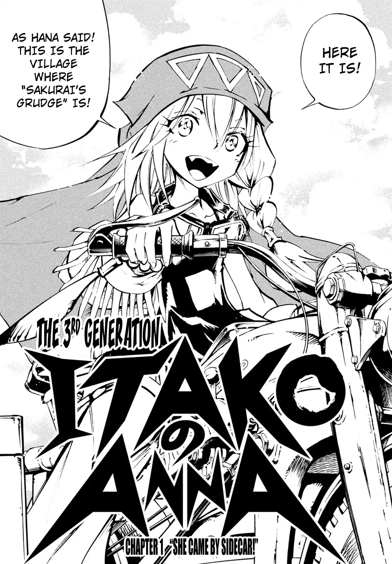 Shaman King: The Super Star Chapter 1 page 11 - Chapter 1: She Came By Sidecar!