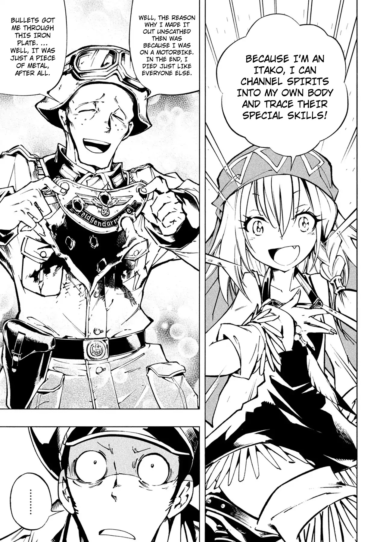 Shaman King: The Super Star Chapter 1 page 14 - Chapter 1: She Came By Sidecar!
