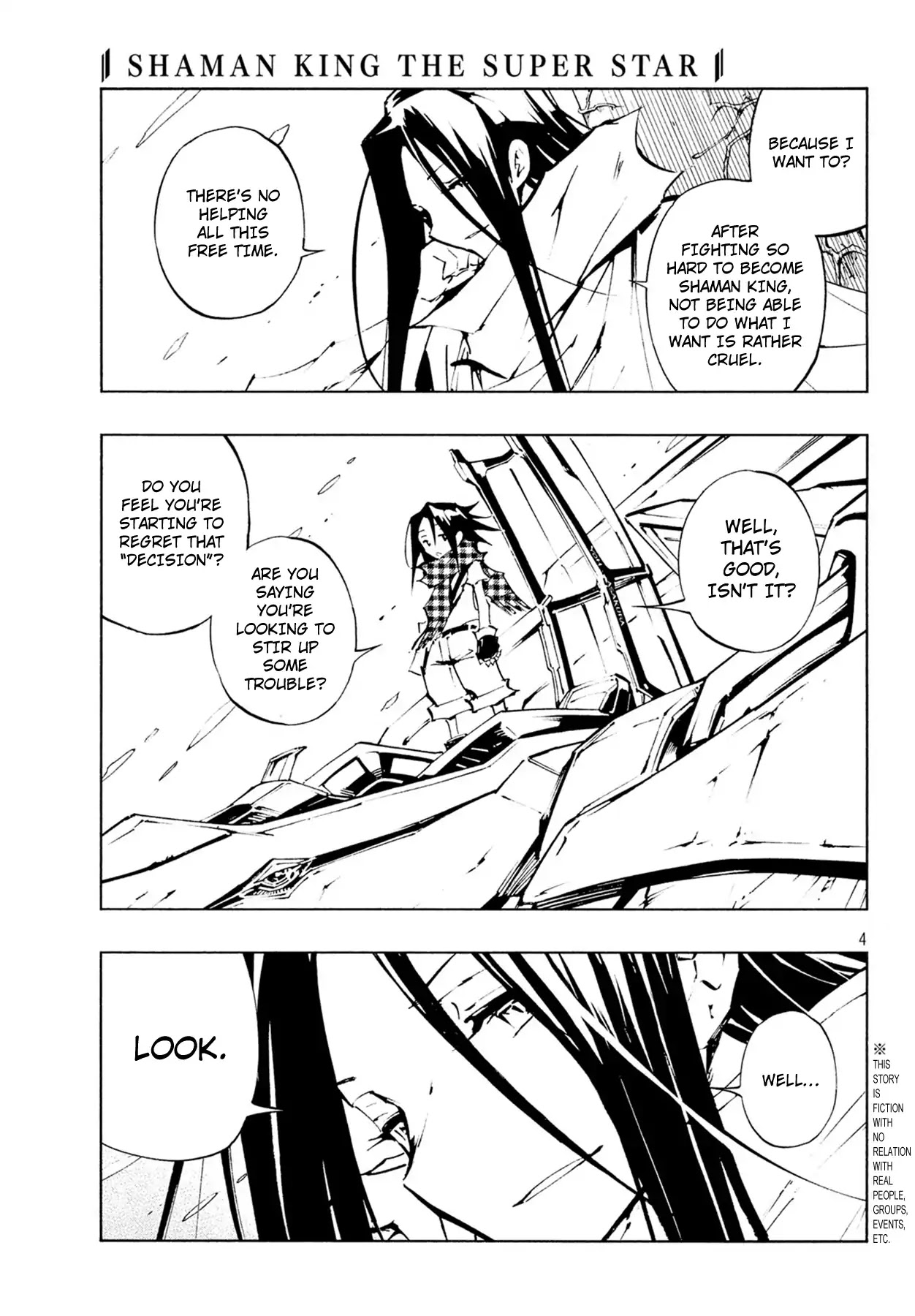 Shaman King: The Super Star Chapter 1 page 6 - Chapter 1: She Came By Sidecar!