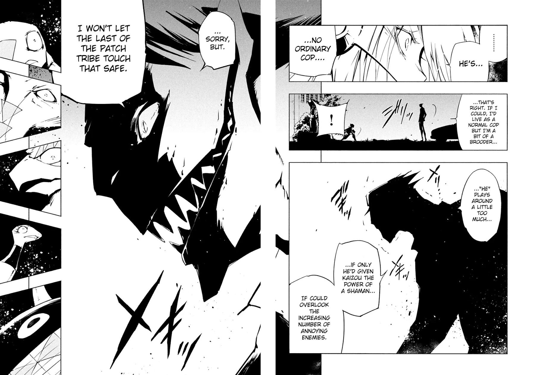Shaman King: The Super Star Chapter 12 page 13 - Chapter 12: Patch Girl