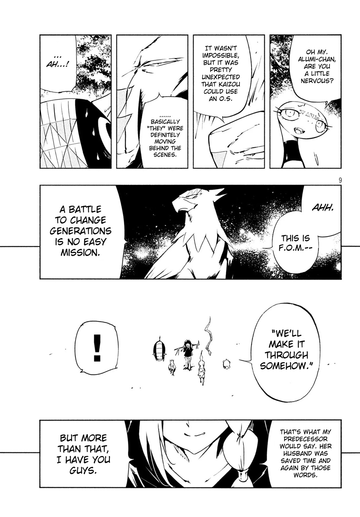 Shaman King: The Super Star Chapter 12 page 9 - Chapter 12: Patch Girl