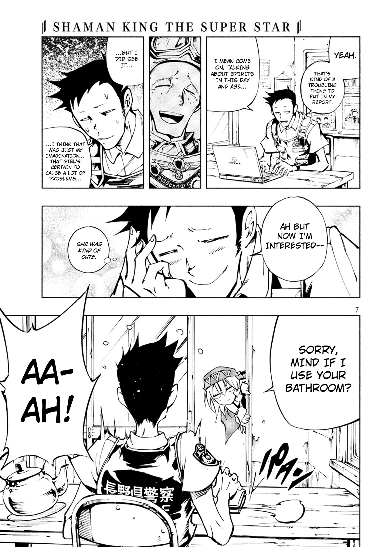 Shaman King: The Super Star Chapter 2 page 10 - Chapter 2: Itako Power