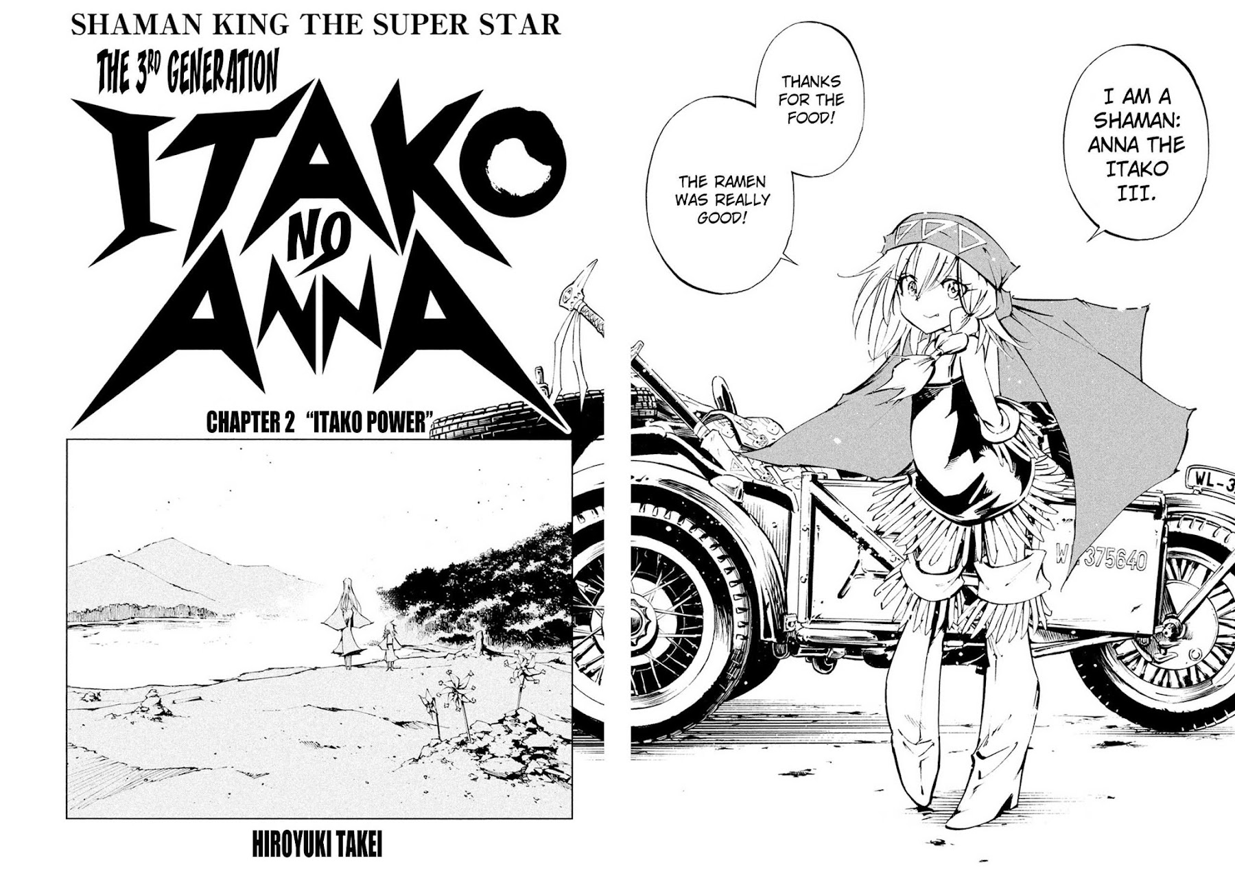 Shaman King: The Super Star Chapter 2 page 8 - Chapter 2: Itako Power