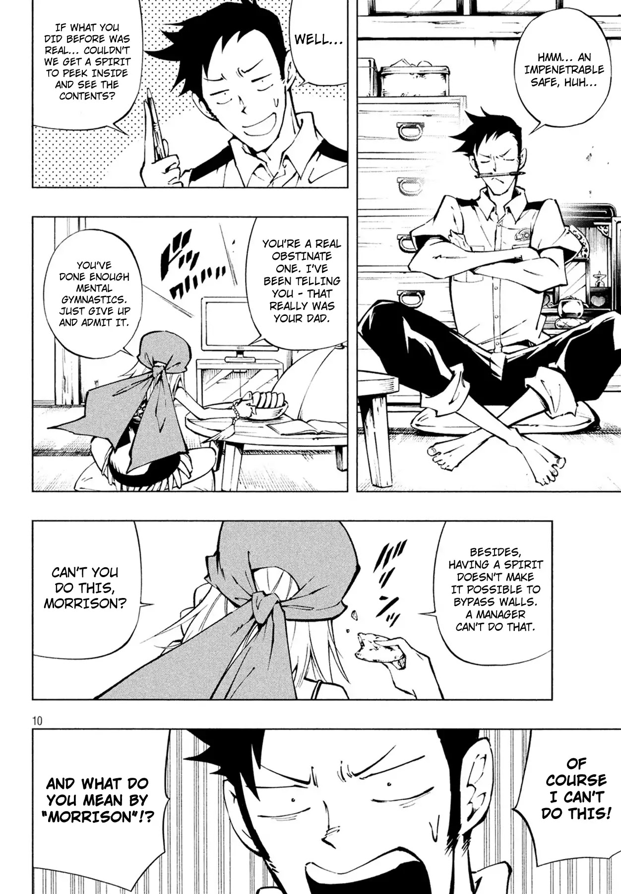 Shaman King: The Super Star Chapter 3 page 11 - Chapter 3: The Impassable Wall