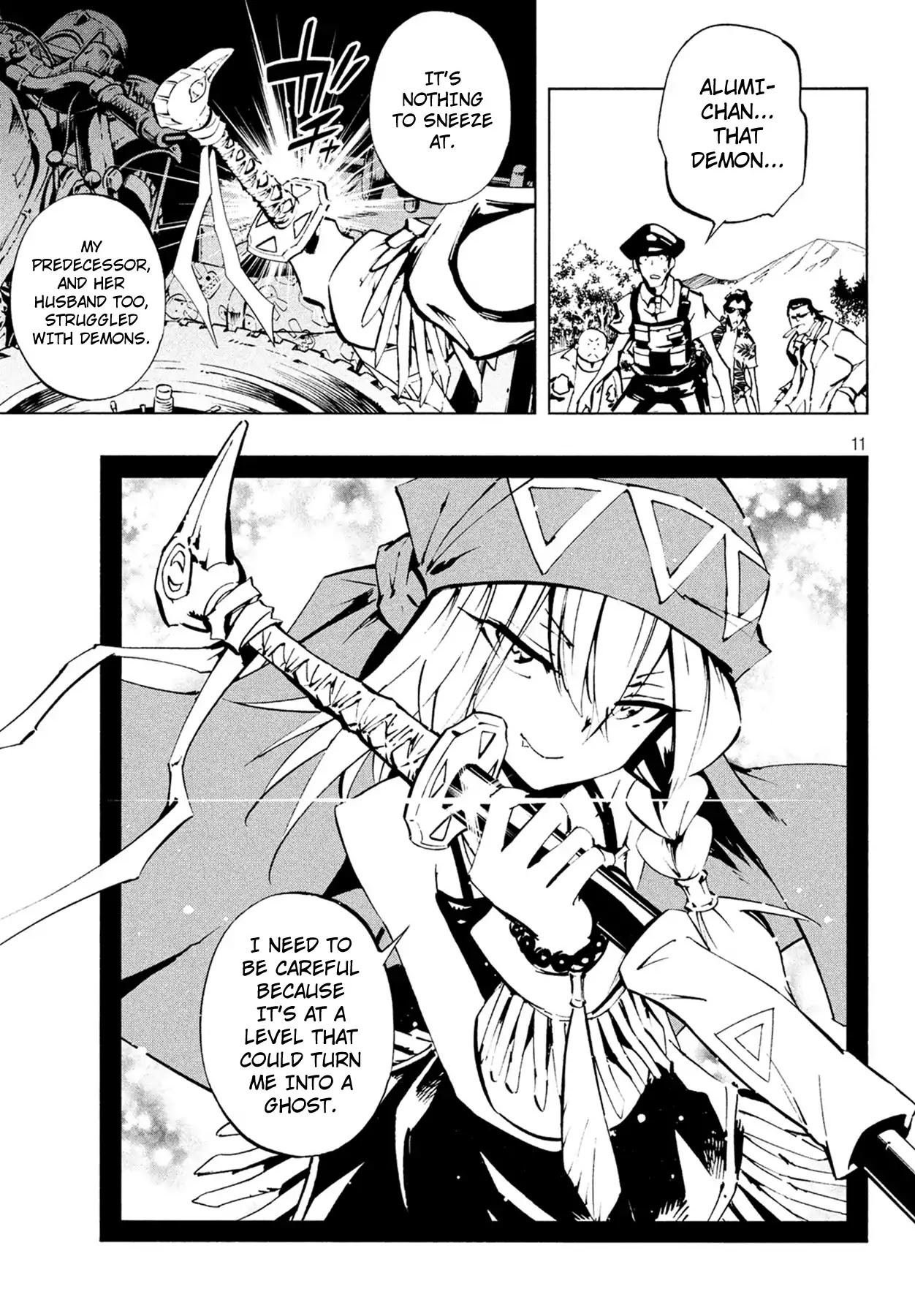 Shaman King: The Super Star Chapter 4 page 12 - Chapter 4: Demonic Possessor