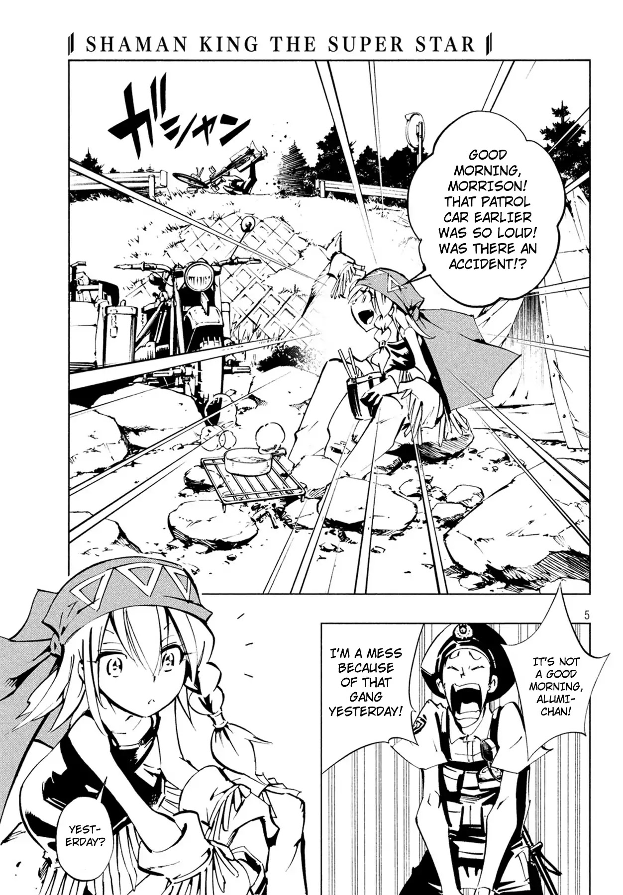 Shaman King: The Super Star Chapter 4 page 6 - Chapter 4: Demonic Possessor