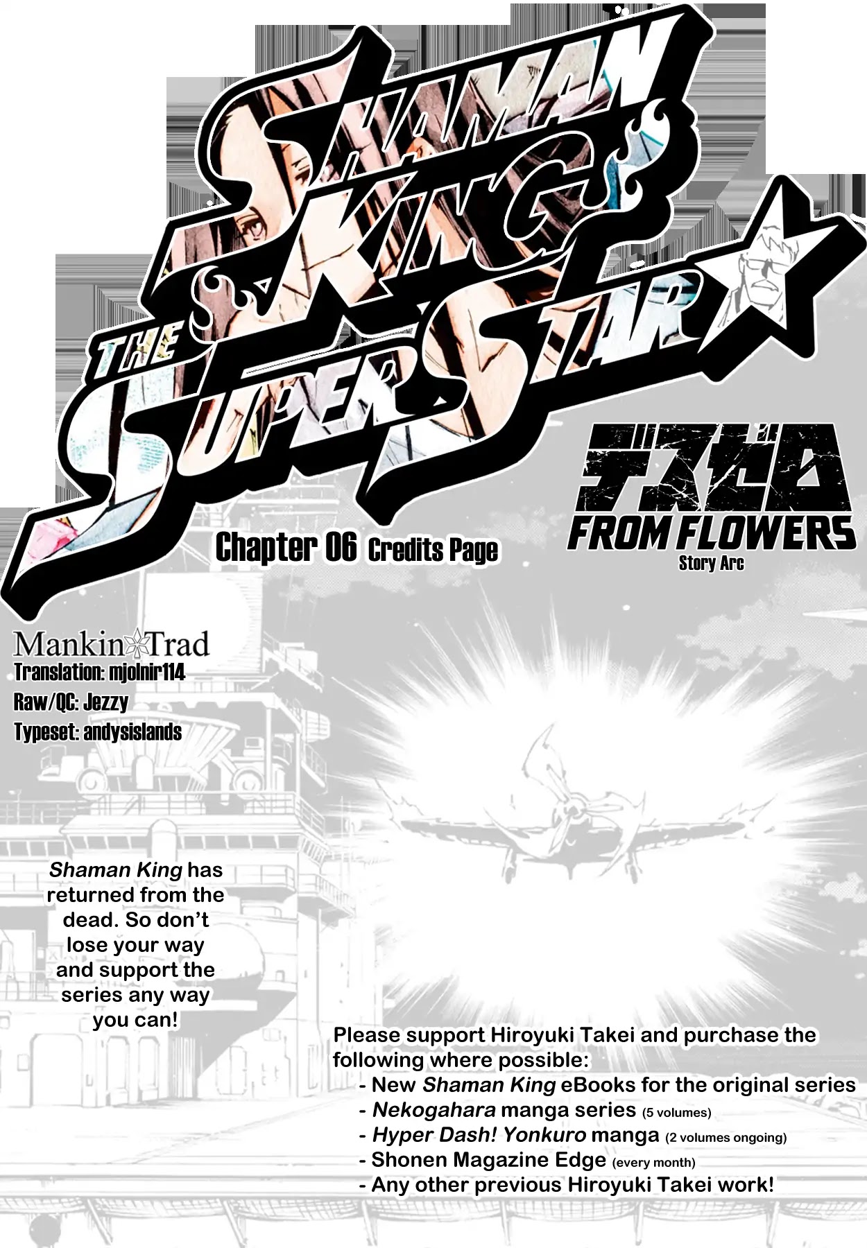 Shaman King: The Super Star Chapter 6 page 1 - Chapter 6: Fight Of The Zero Fighter's Departure (Part 2)