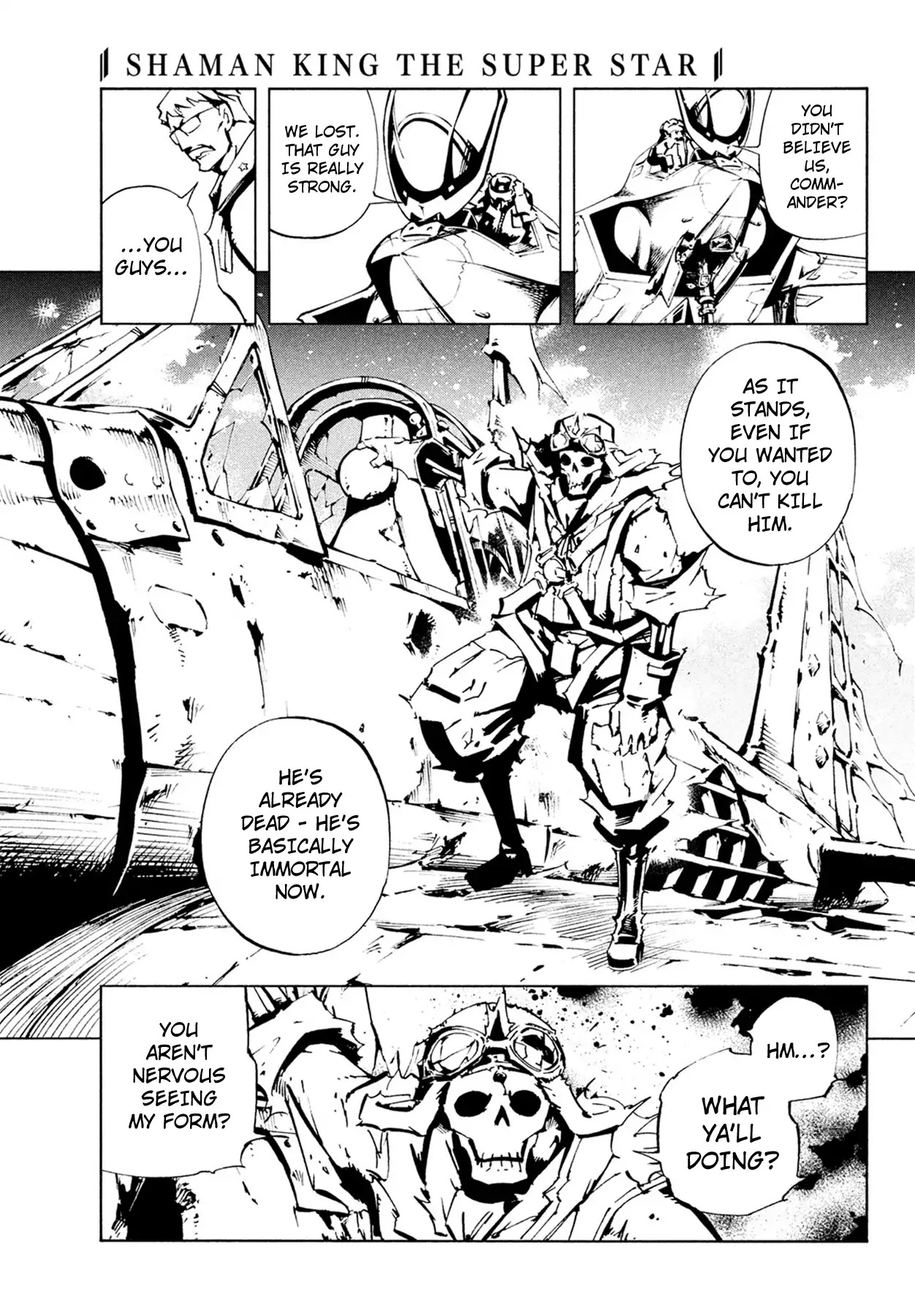 Shaman King: The Super Star Chapter 6 page 8 - Chapter 6: Fight Of The Zero Fighter's Departure (Part 2)