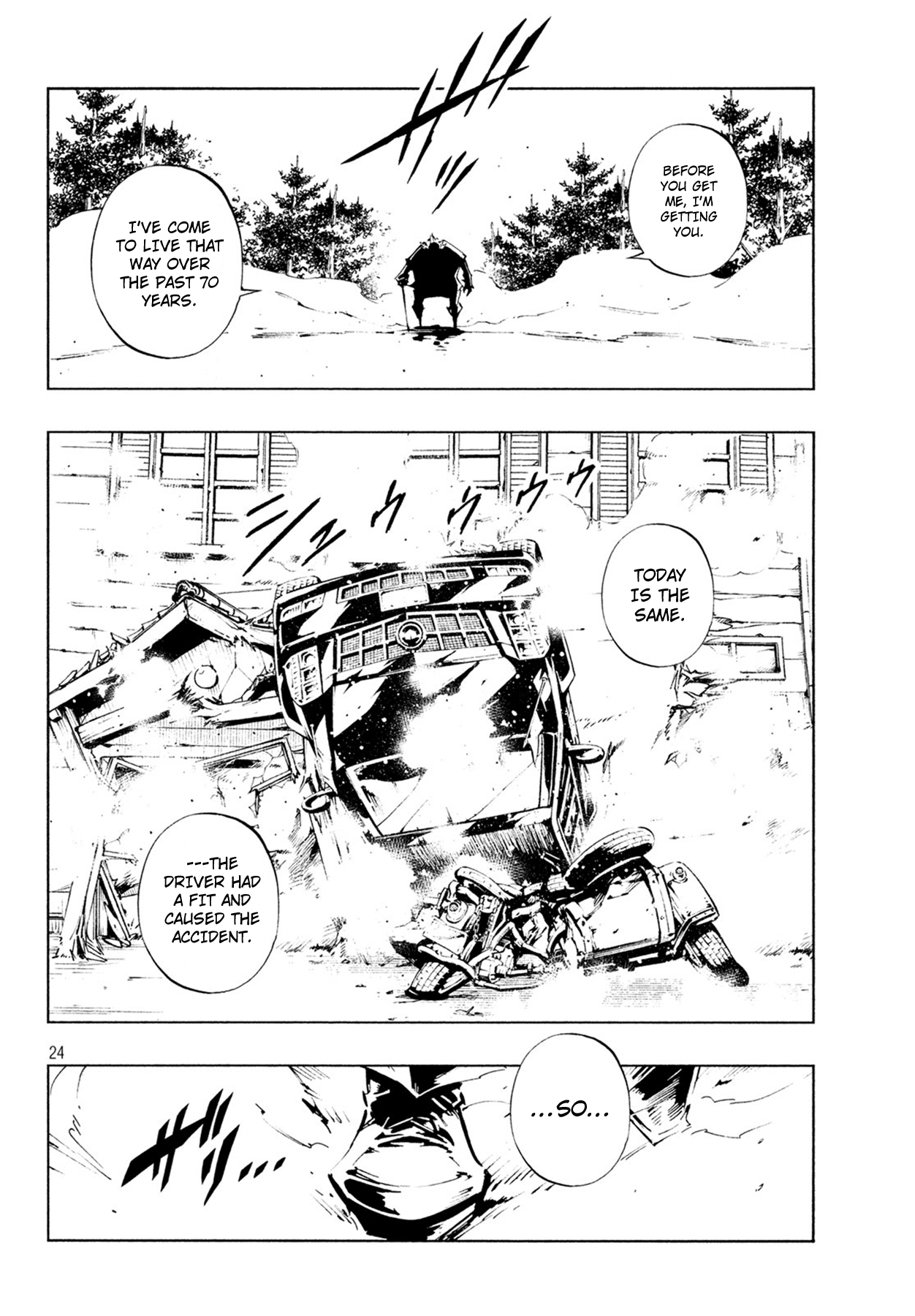 Shaman King: The Super Star Chapter 7 page 22 - Chapter 7: The Old Men of August
