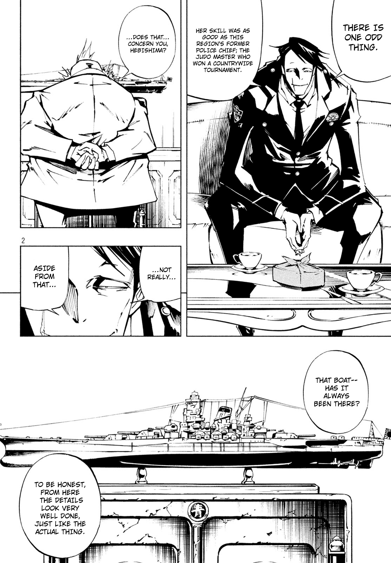 Shaman King: The Super Star Chapter 7 page 3 - Chapter 7: The Old Men of August