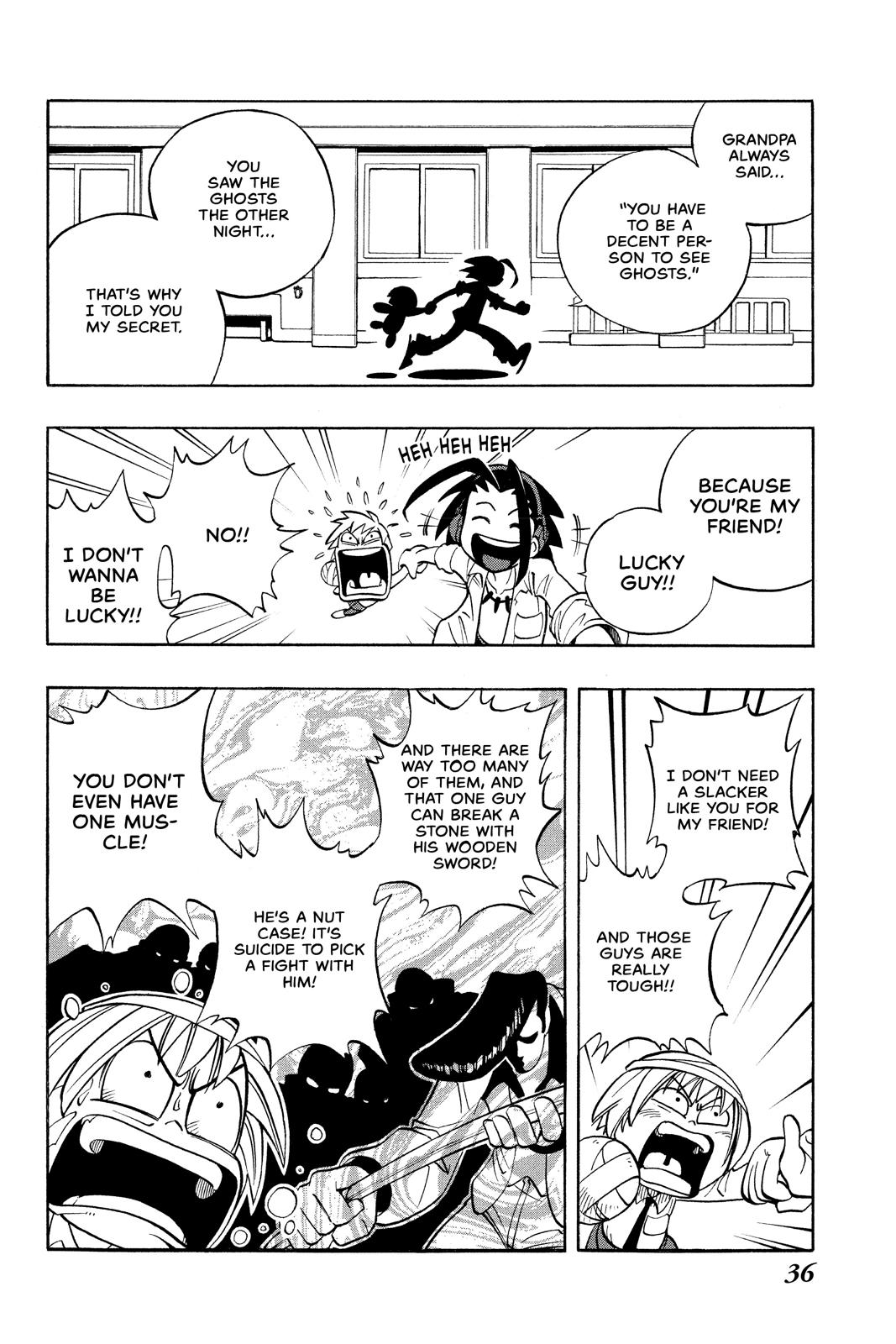 Shaman King Chapter 1 page 36 - Chapter 1