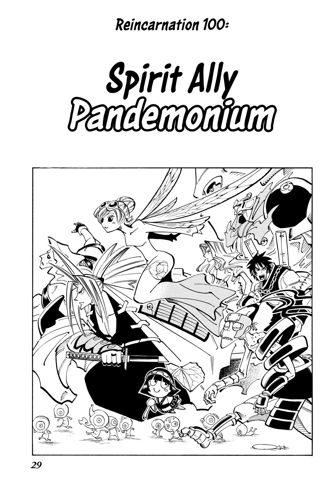 Shaman King Chapter 100 page 3 - Chapter 100
